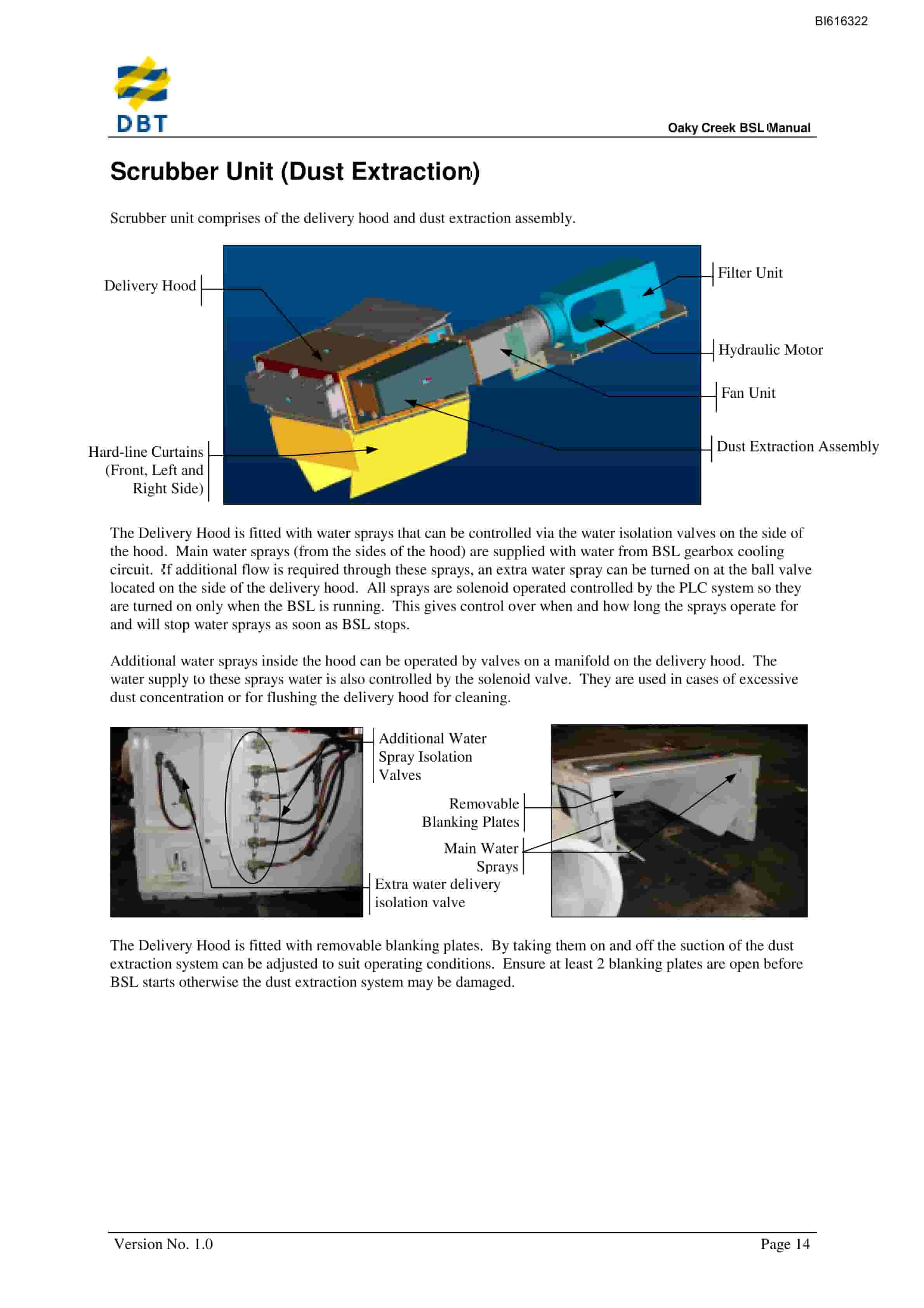 Bucyrus Beam Stage Loader Technical Manual BI616322-2