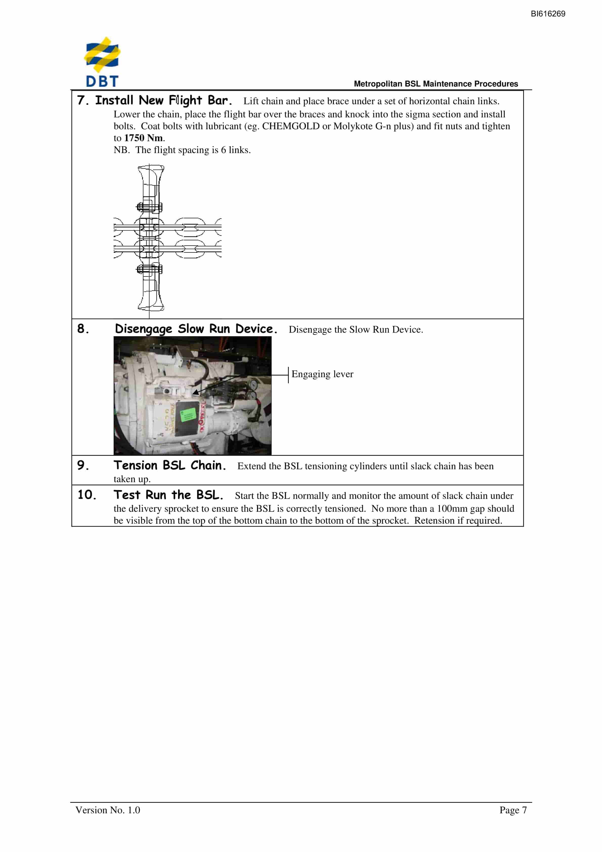 Bucyrus BSL Maintenance Procedures Technical Manual BI616269 4 Bucyrus BSL Maintenance Procedures Technical Manual BI616269 - Image 4