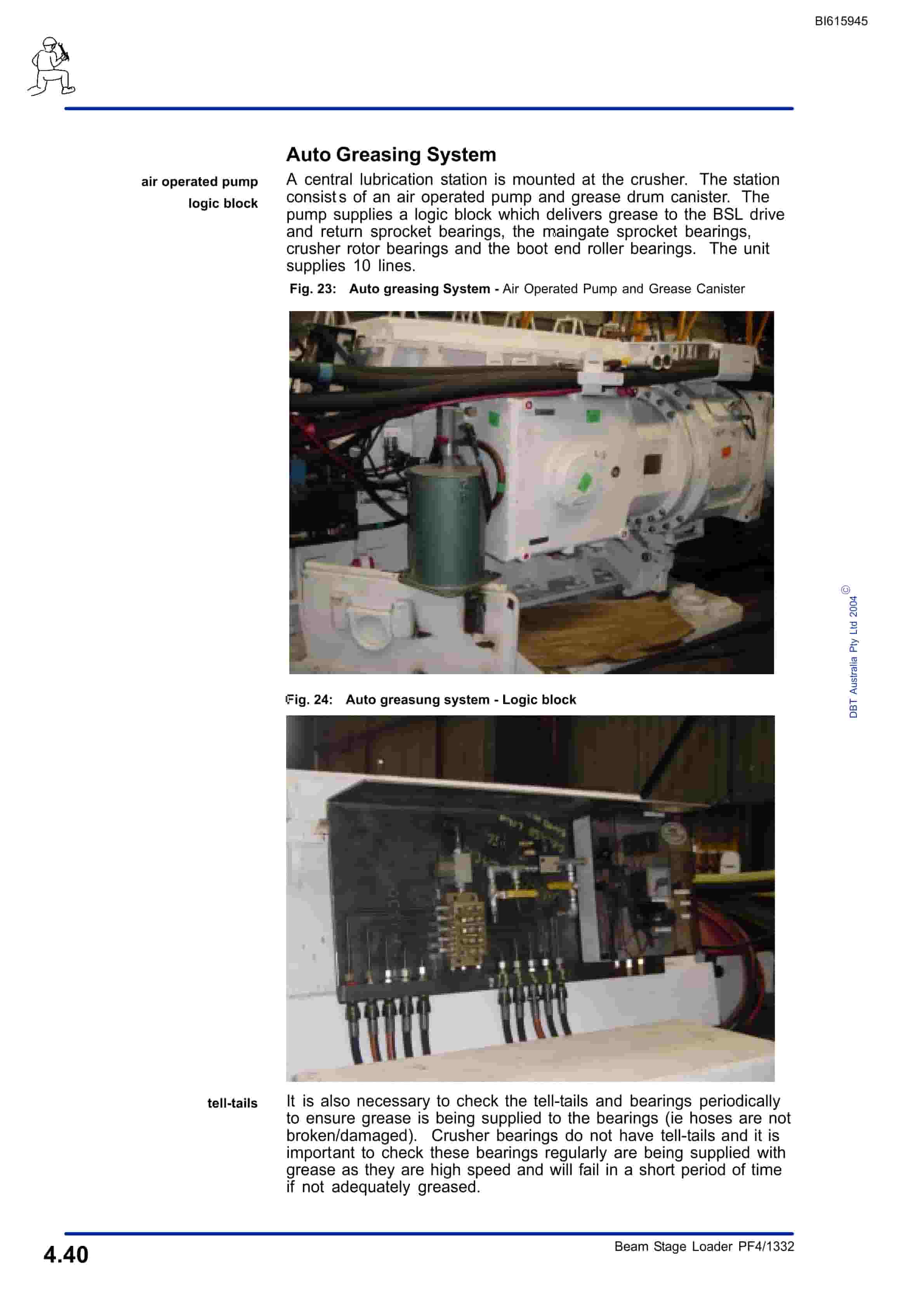 Bucyrus BSL PF4-1332 Angus Place Technical Manual BI615945-2
