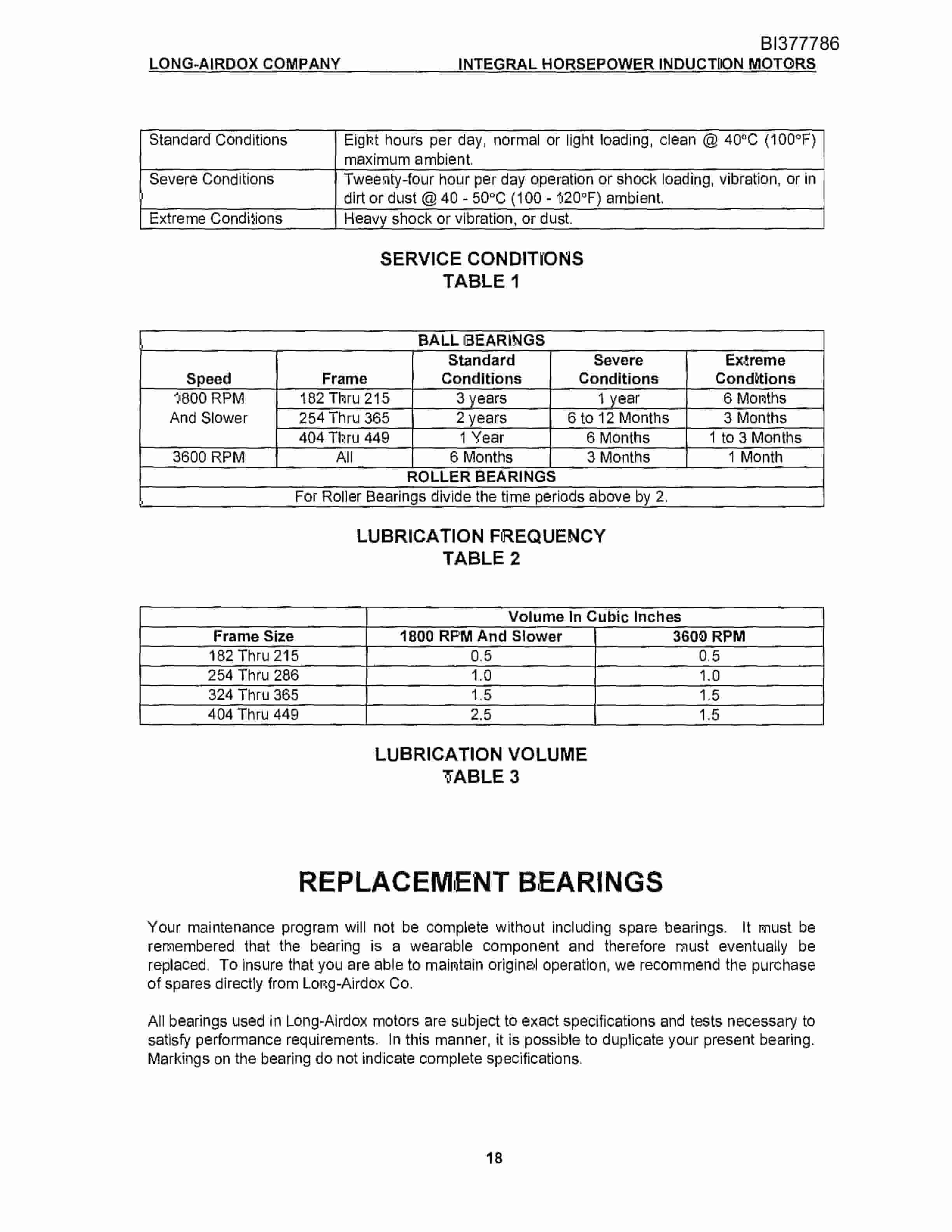Bucyrus BT-1 Powerpack Parts Catalog BI377786-2