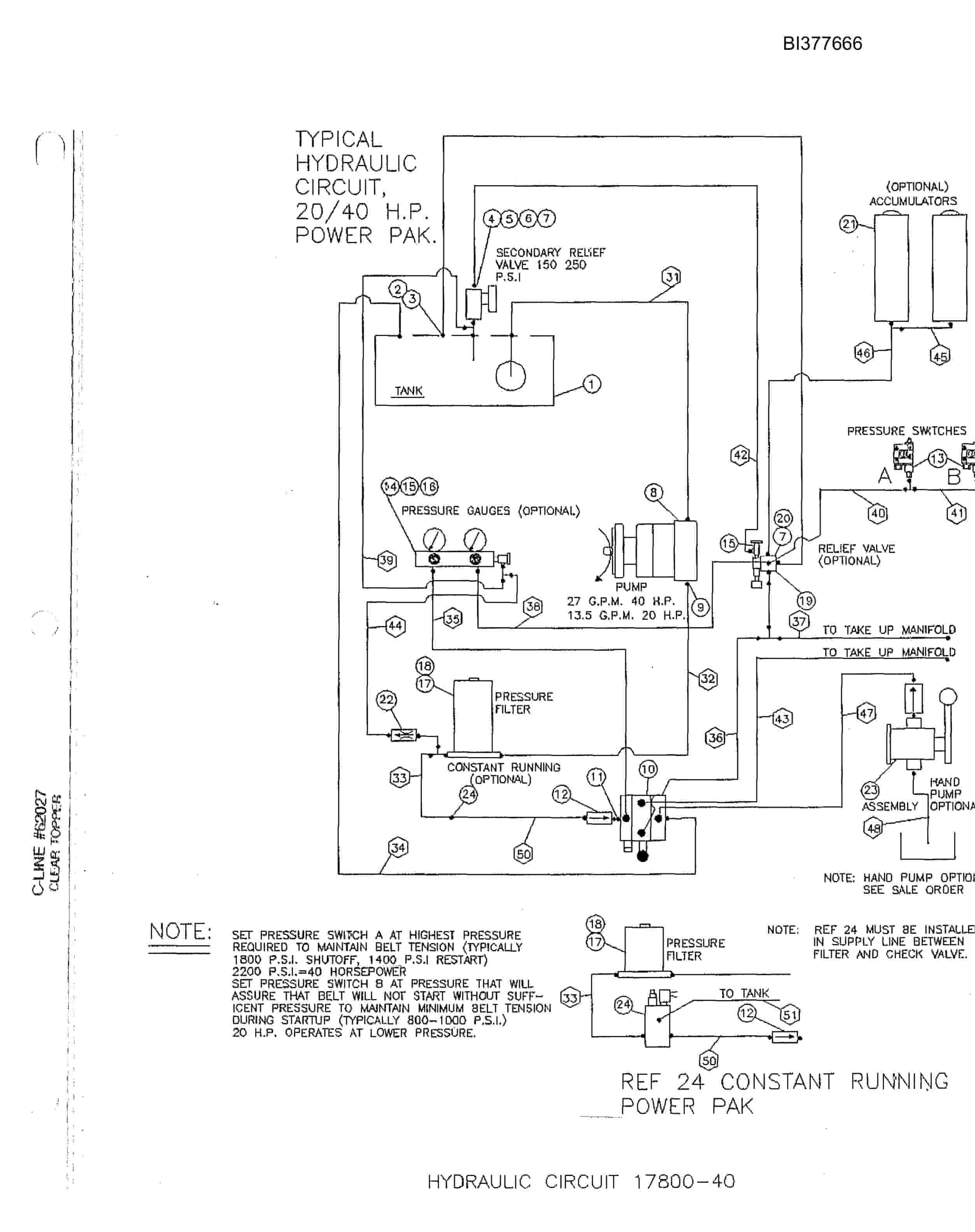 Bucyrus BTS-HV 40HP Parts Catalog BI377666-2
