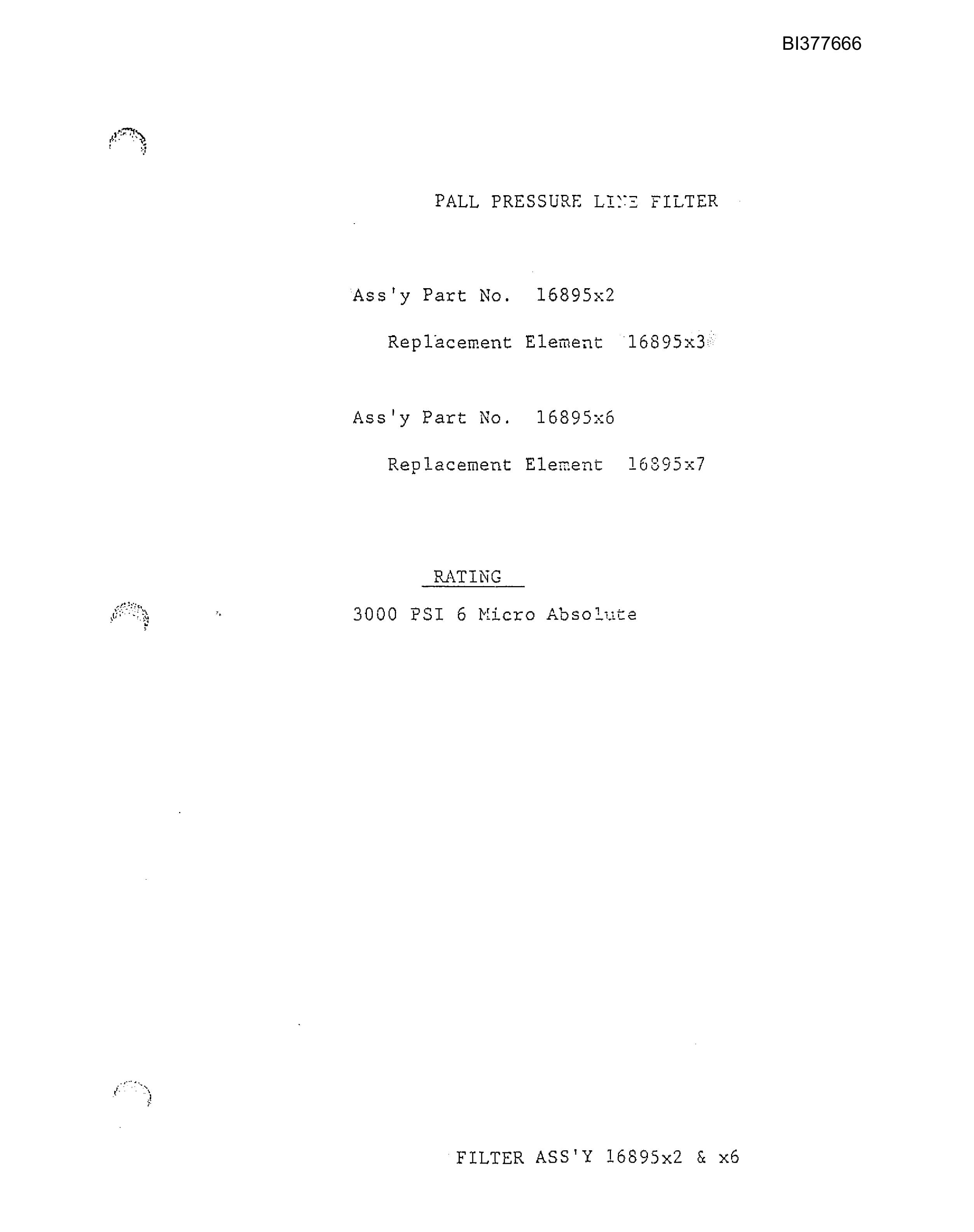 Bucyrus BTS-HV 40HP Parts Catalog BI377666-4