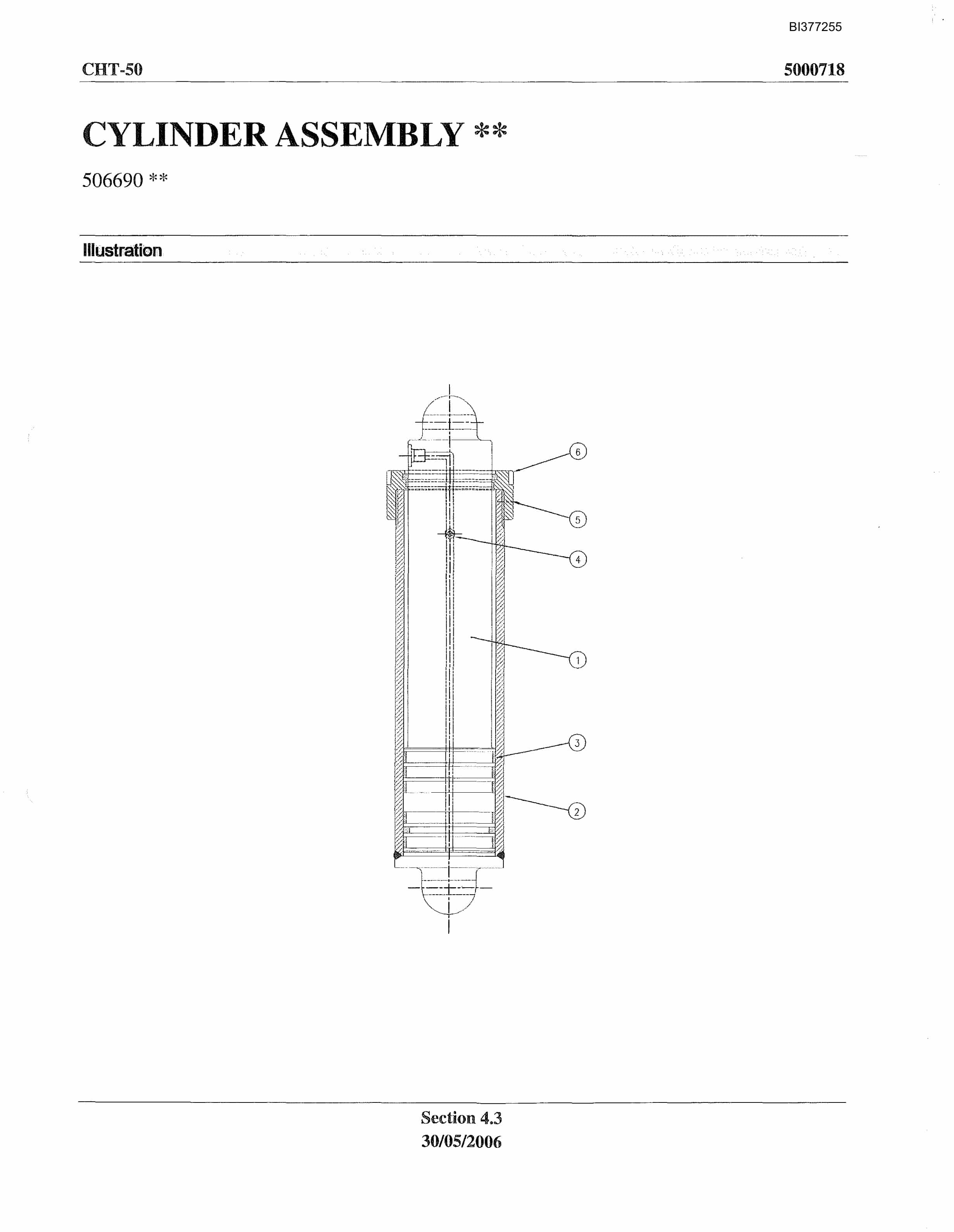 Bucyrus CHT-50 Technical Manual BI377255-2