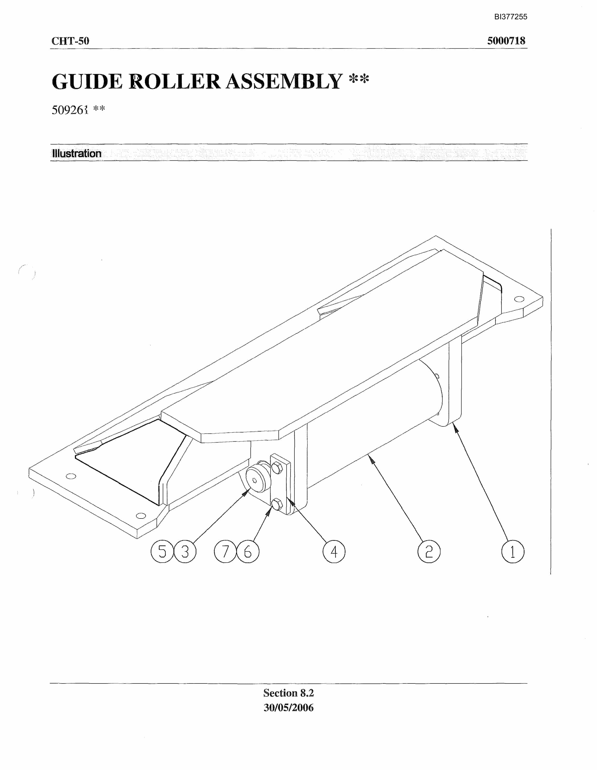Bucyrus CHT-50 Technical Manual BI377255-4