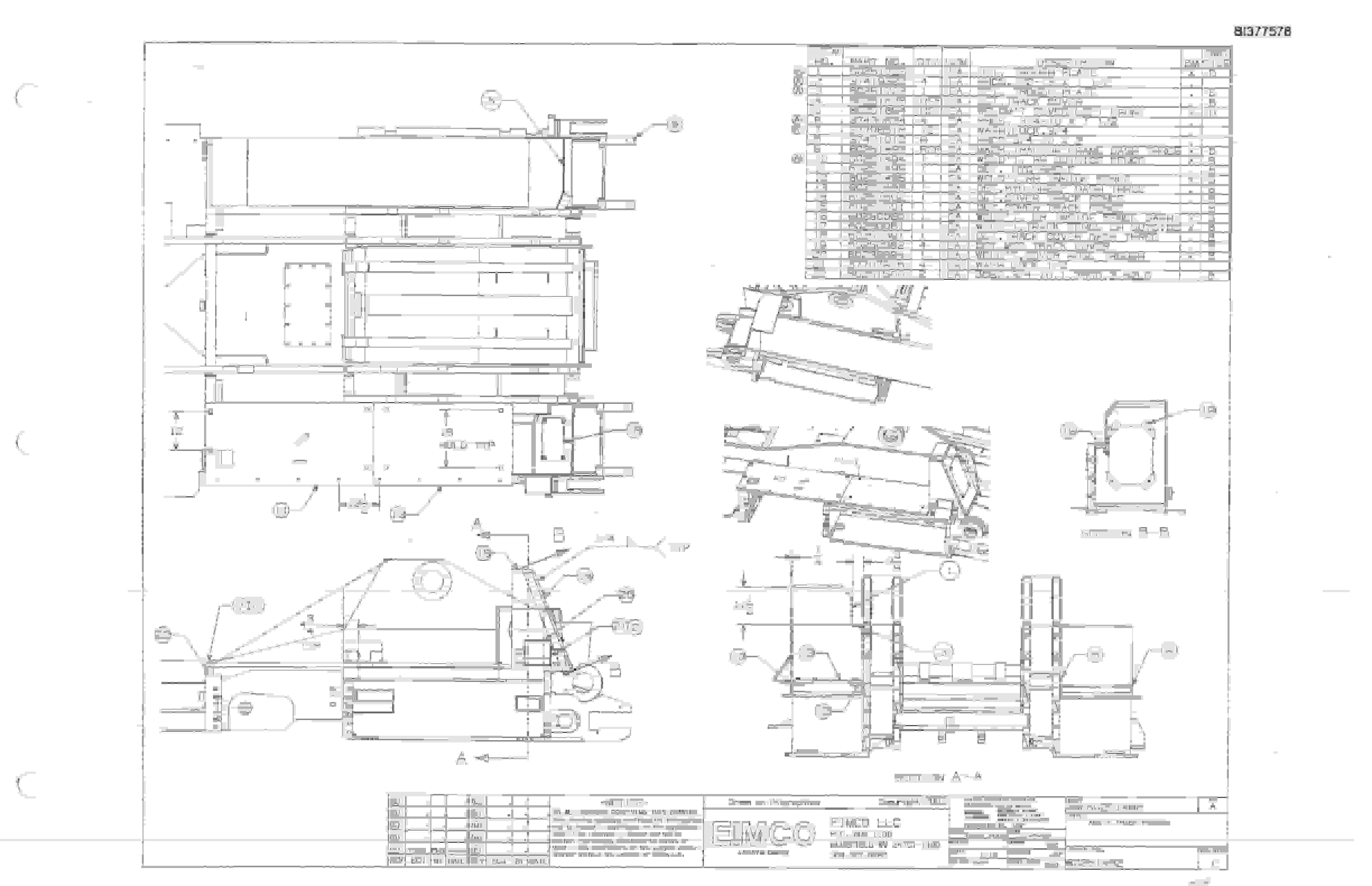 Bucyrus Dash Four Miner Parts Catalog BI377578-3