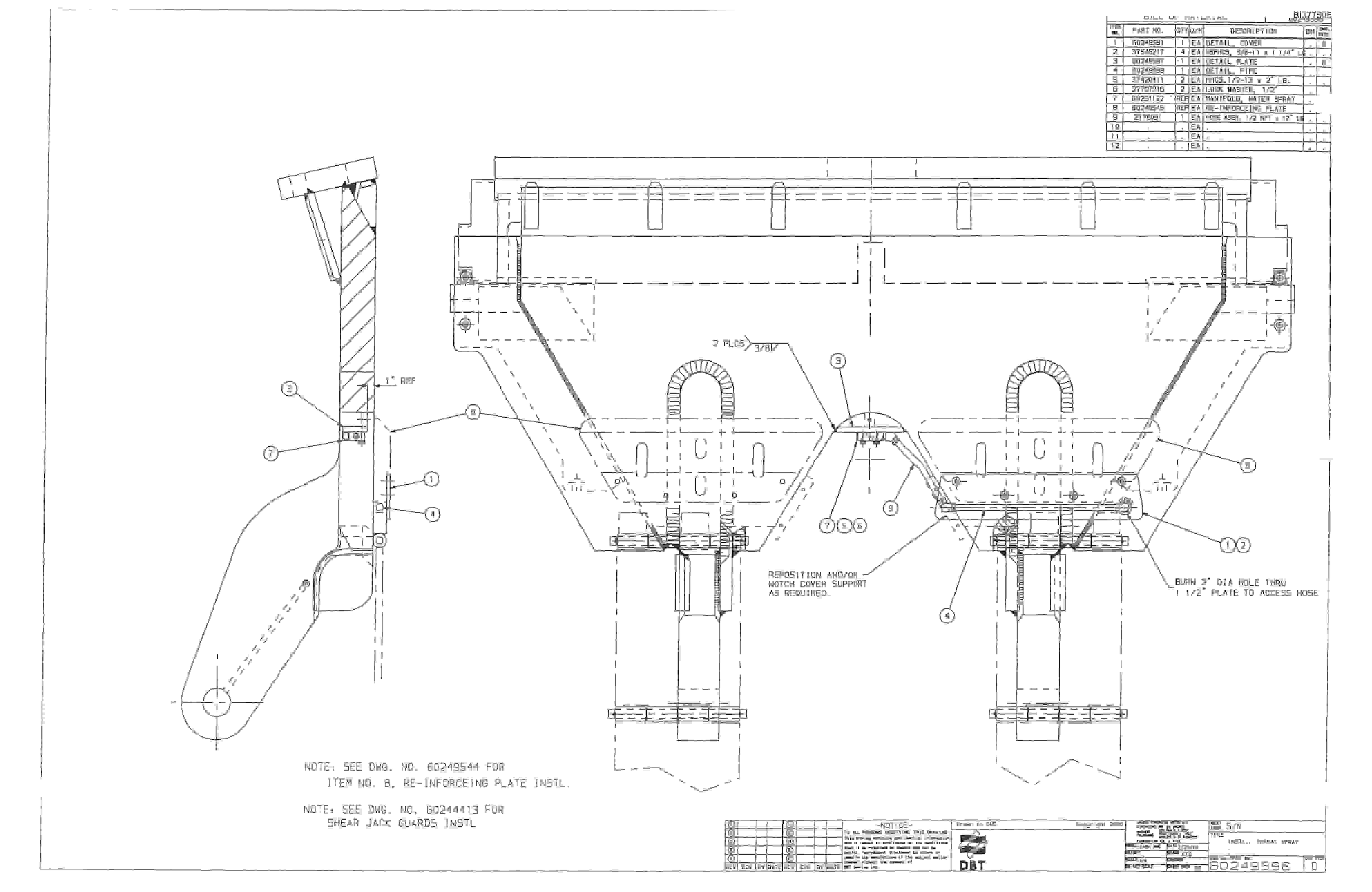 Bucyrus Dash One Drum Miner Parts Catalog BI377505-4