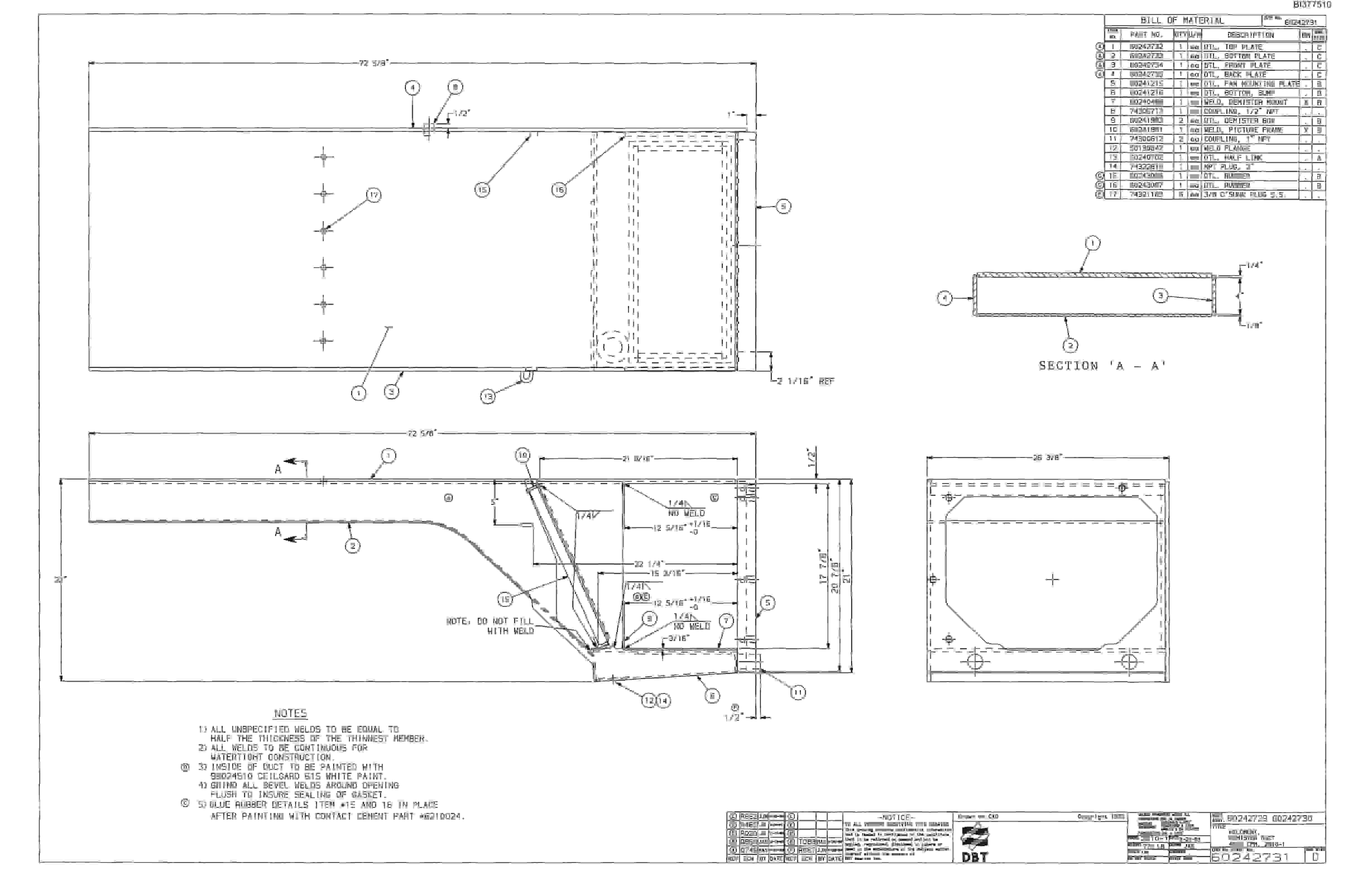 Bucyrus Dash One Drum Miner Parts Catalog BI377510-3