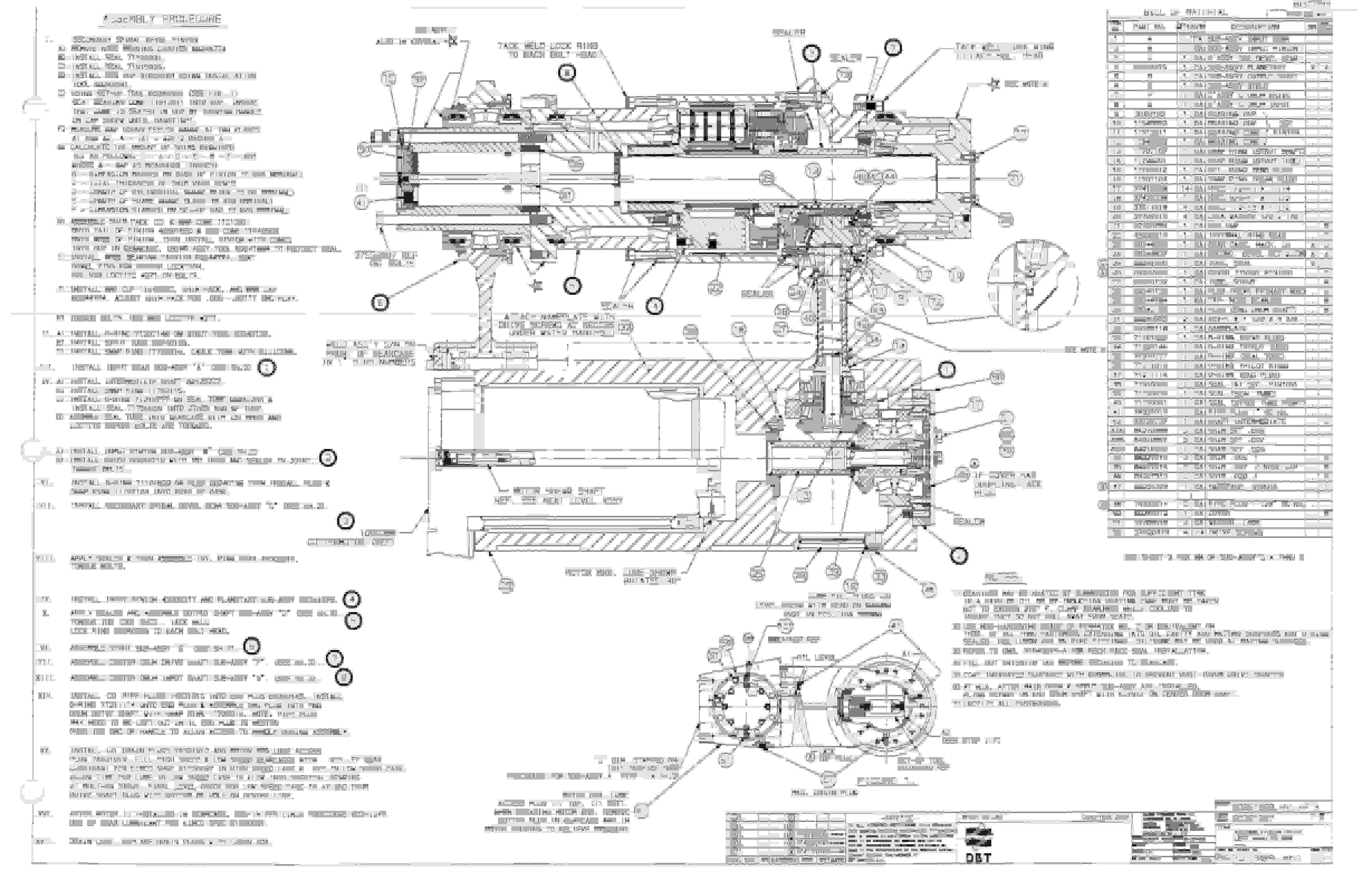 Bucyrus Dash One Drum Miner Parts Catalog BI377511-4