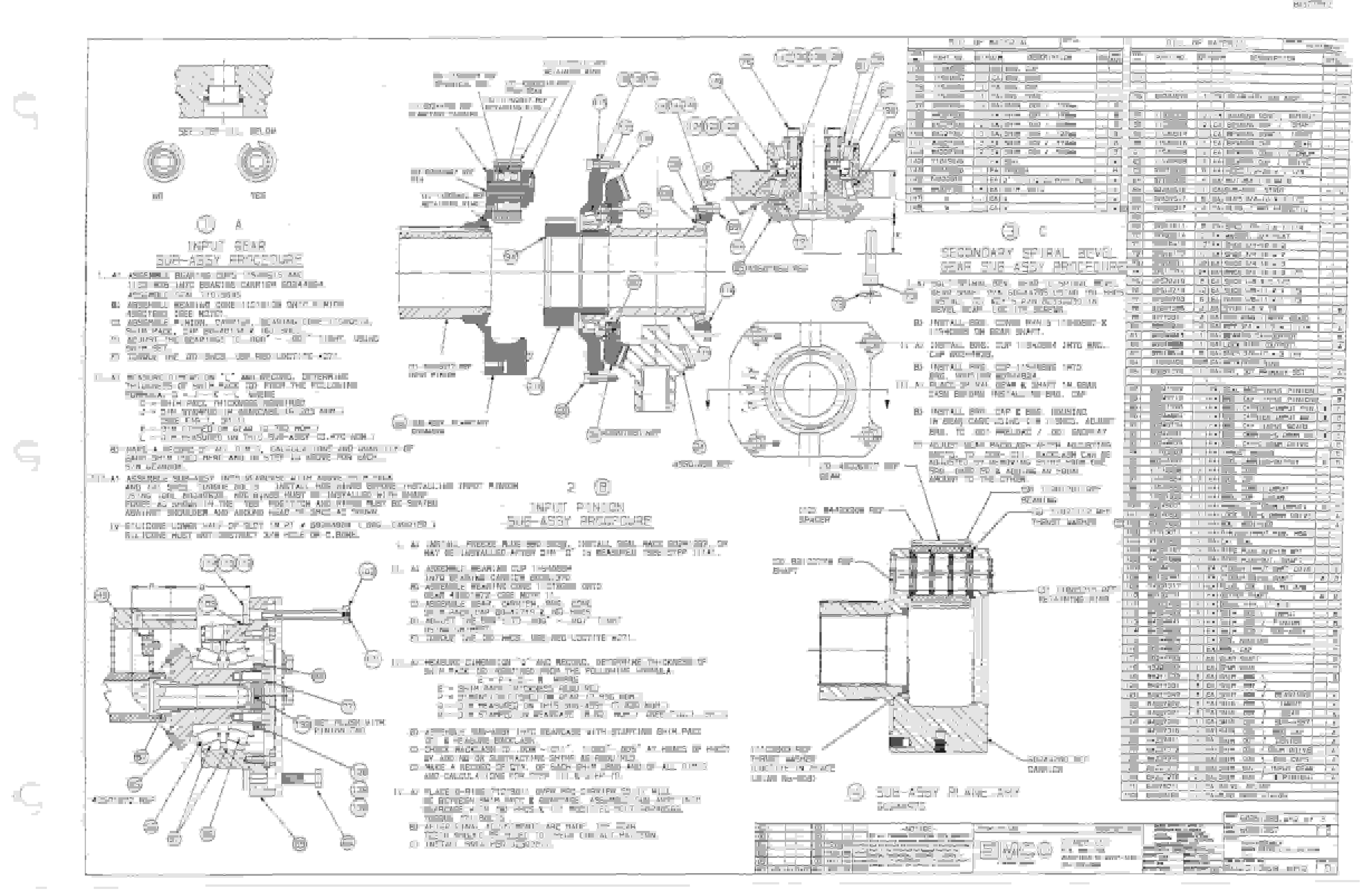 Bucyrus Dash One Drum Miner Parts Catalog BI377512-4