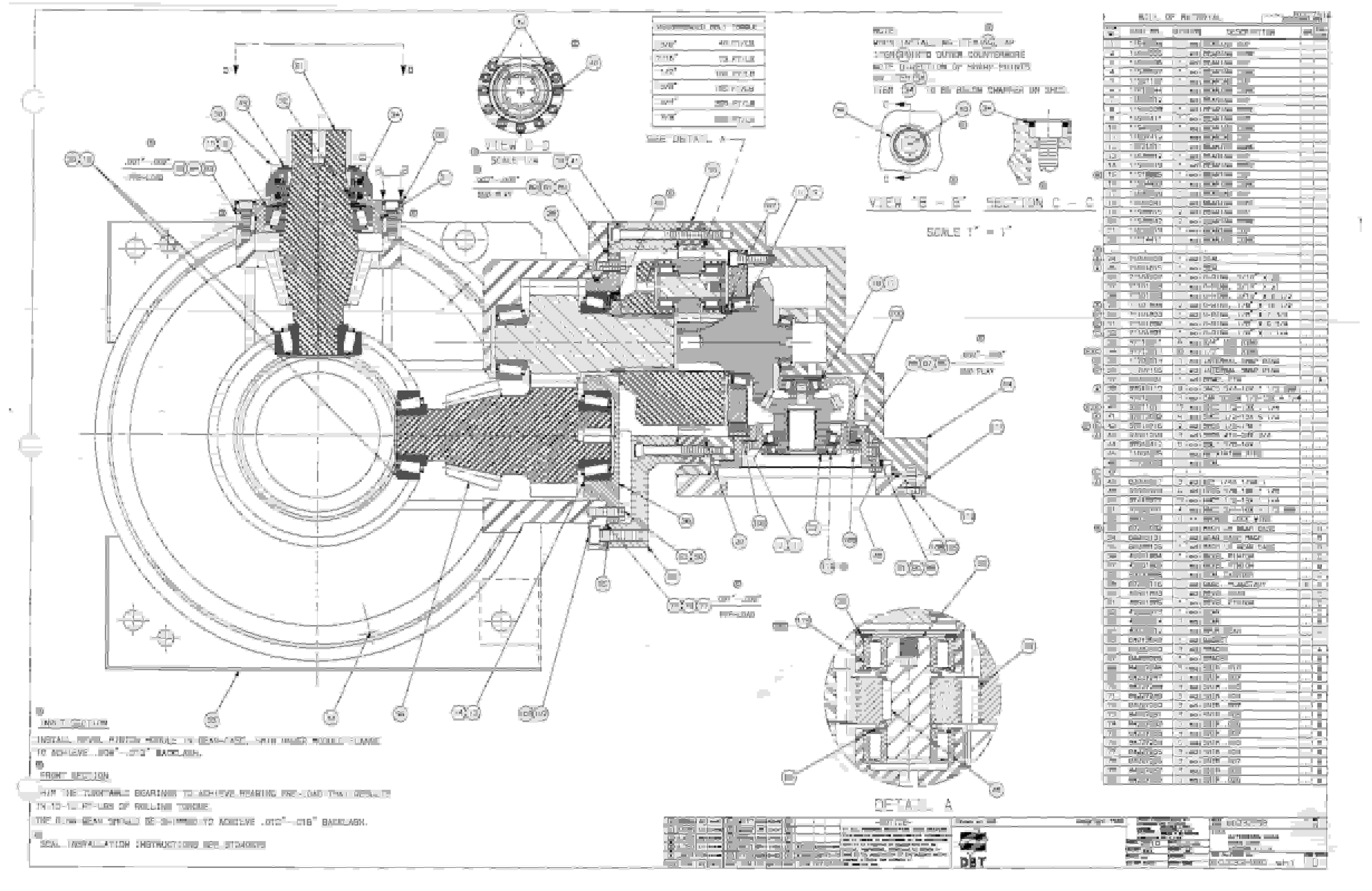 Bucyrus Dash Two Drum Miner Parts Catalog BI377514-5
