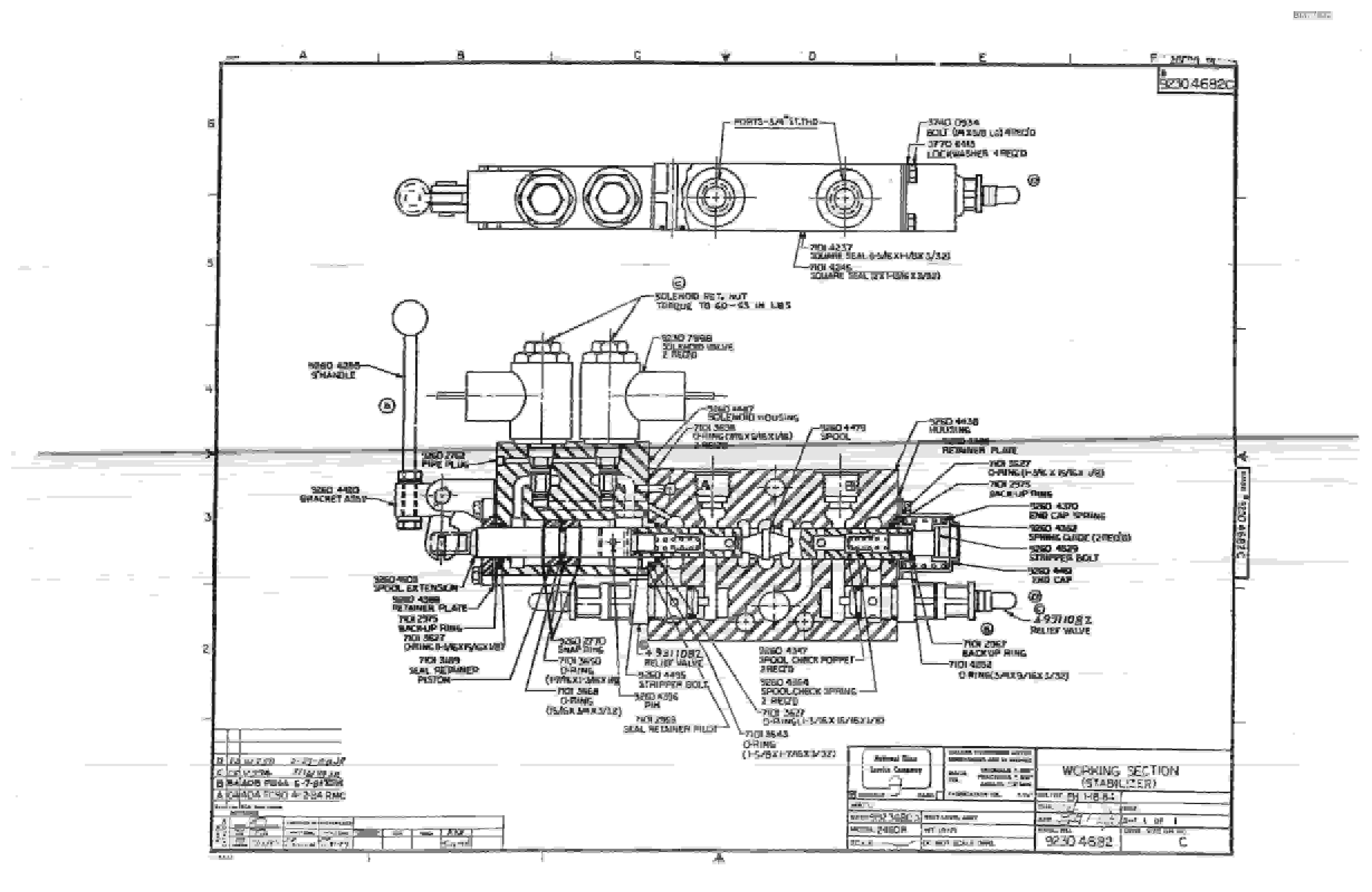Bucyrus Dash Two Drum Miner Parts Catalog BI377532-2