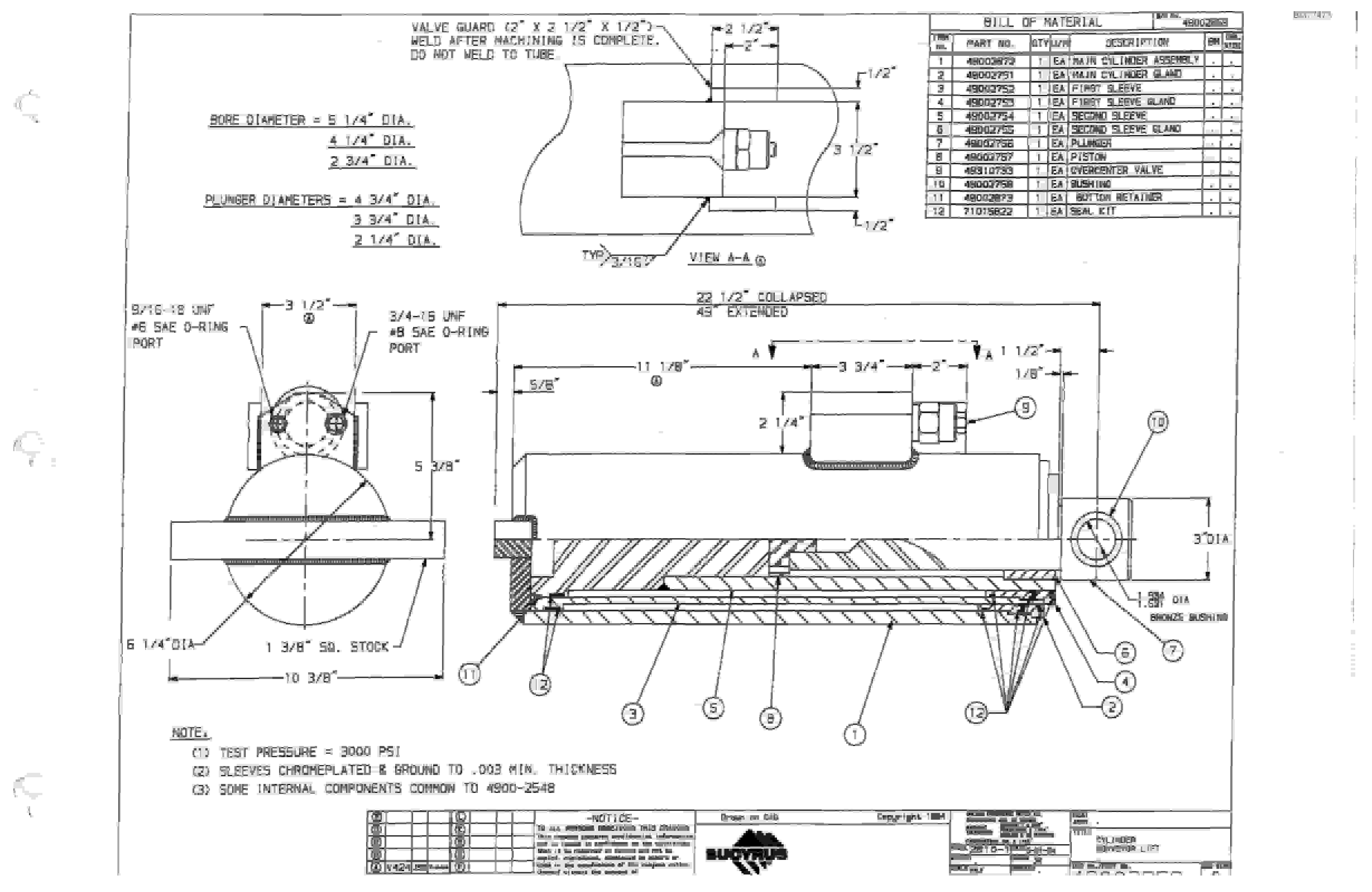 Bucyrus Dash Two Miner Parts Catalog BI377473-2