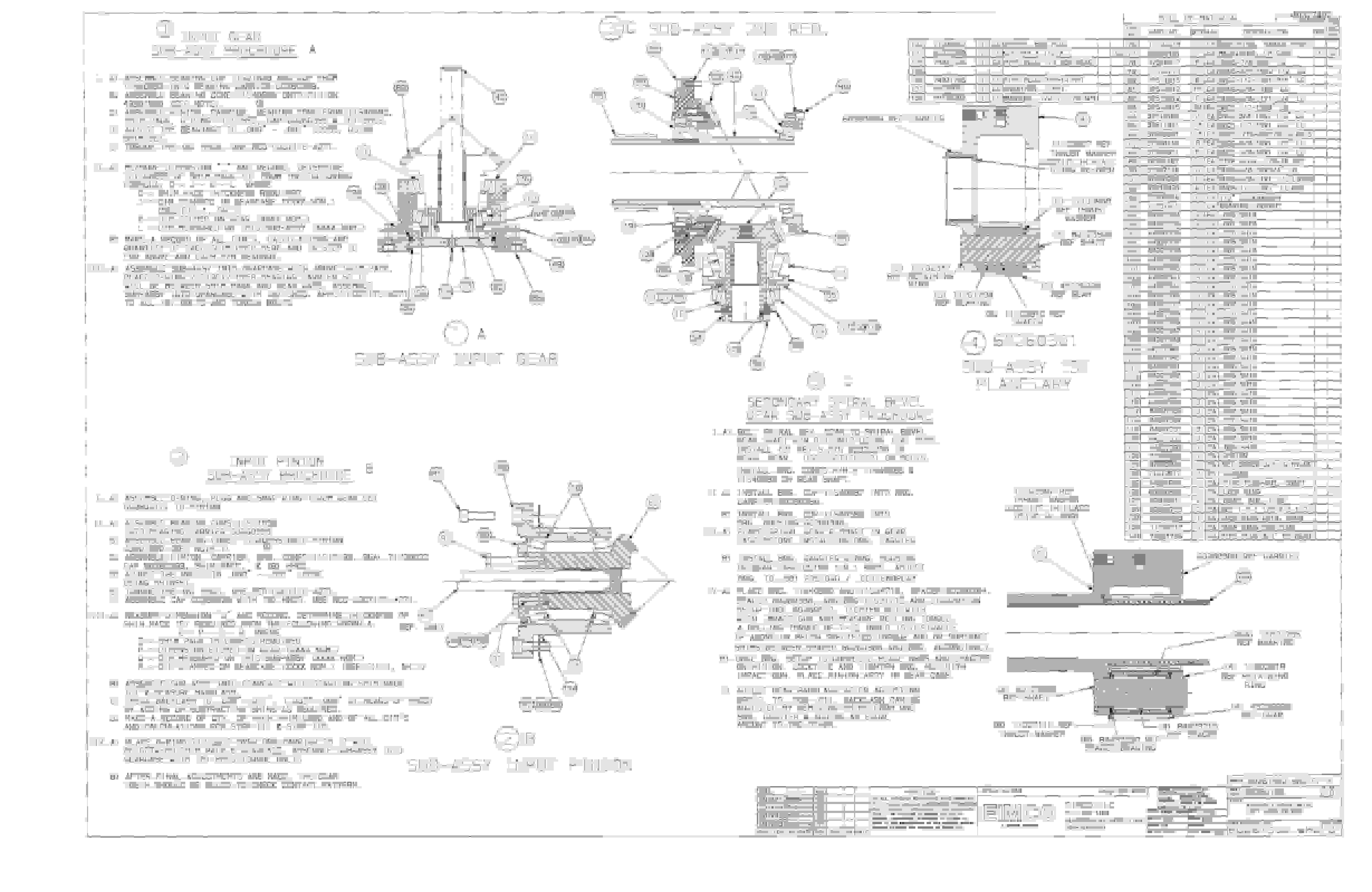 Bucyrus Dash Zero Continuous Miner Parts Catalog BI377492-4