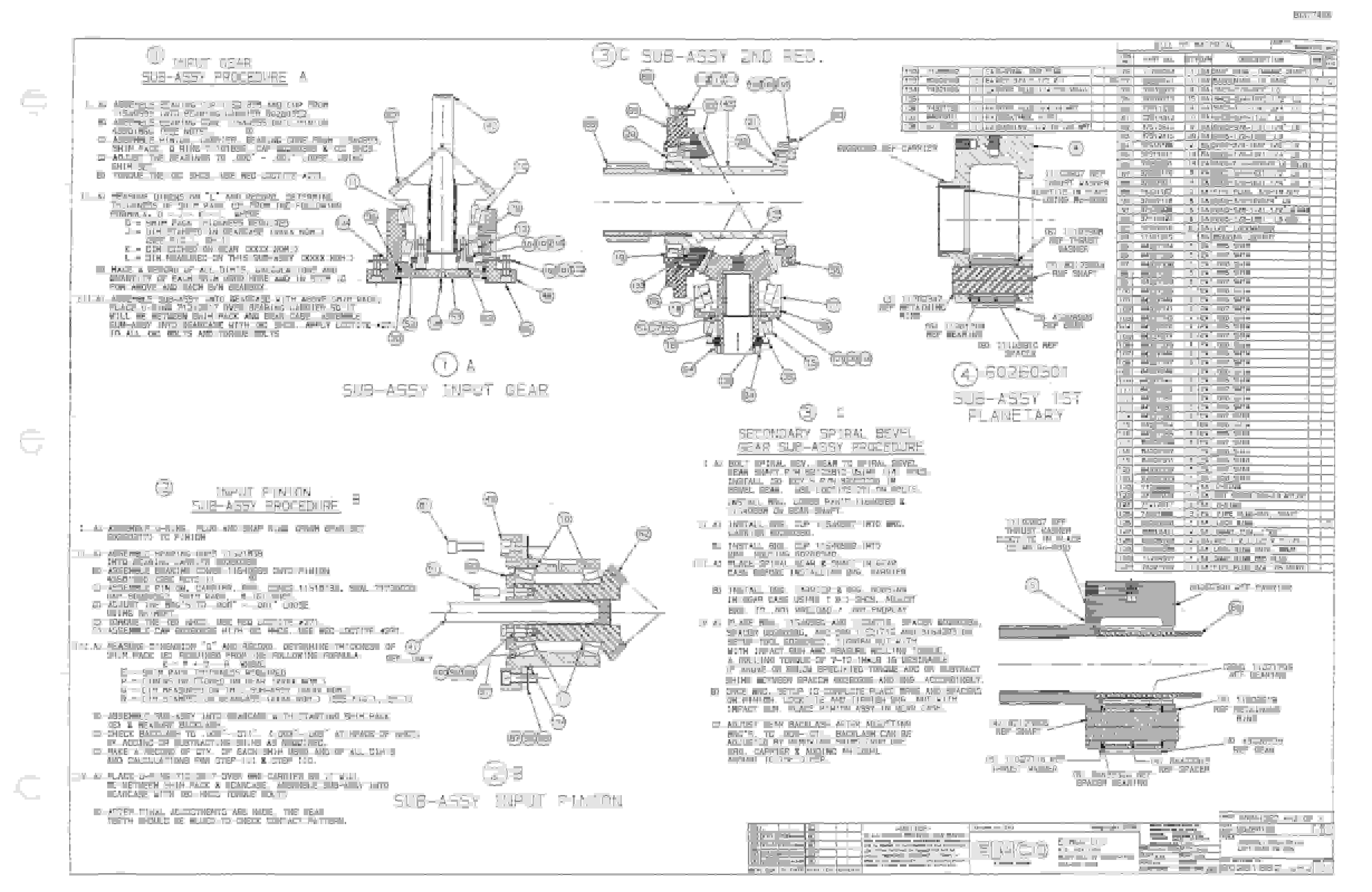 Bucyrus Dash Zero Drum Miner Parts Catalog BI377488-4