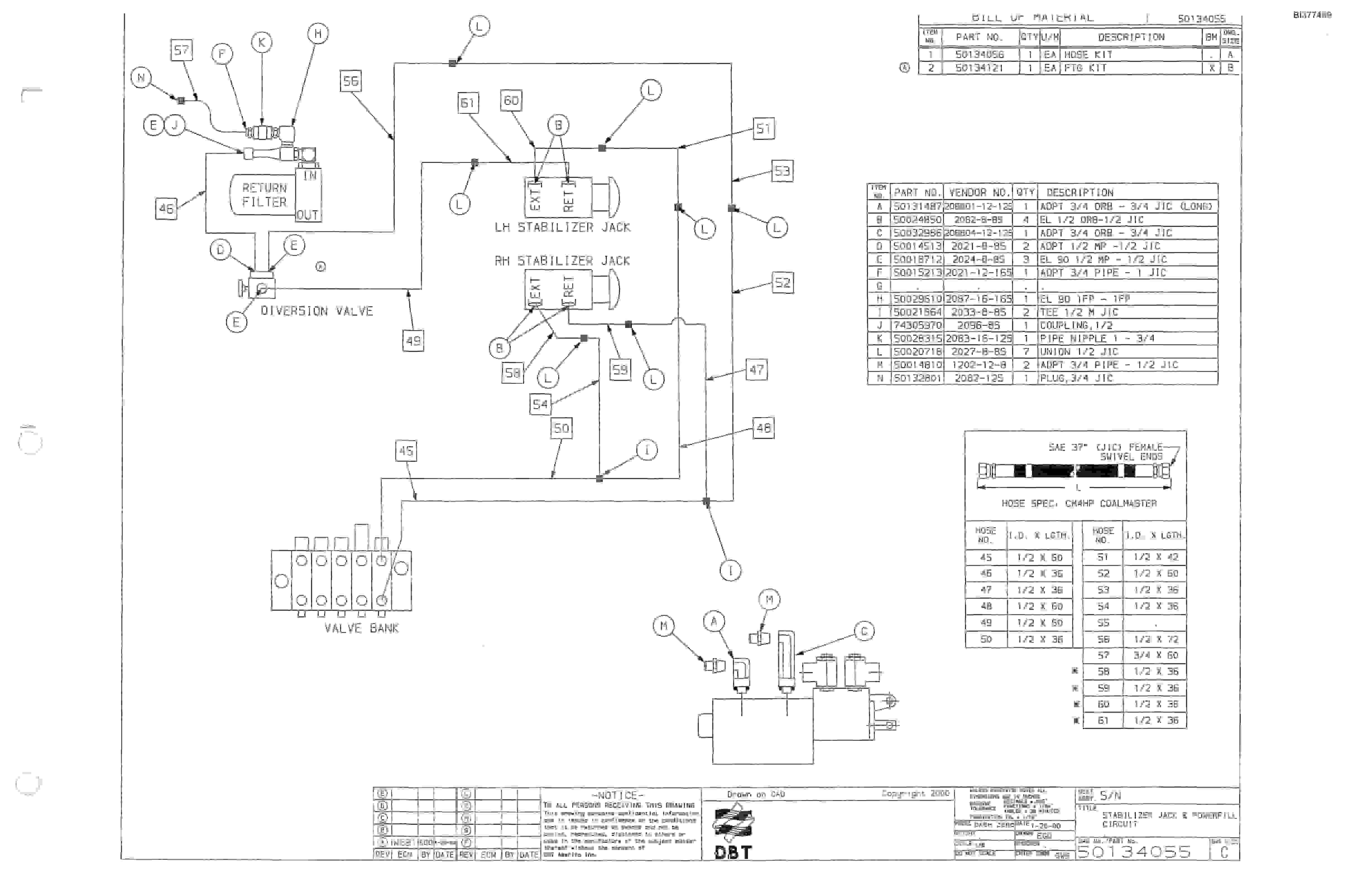 Bucyrus Dash Zero Drum Miner Parts Catalog BI377489-2