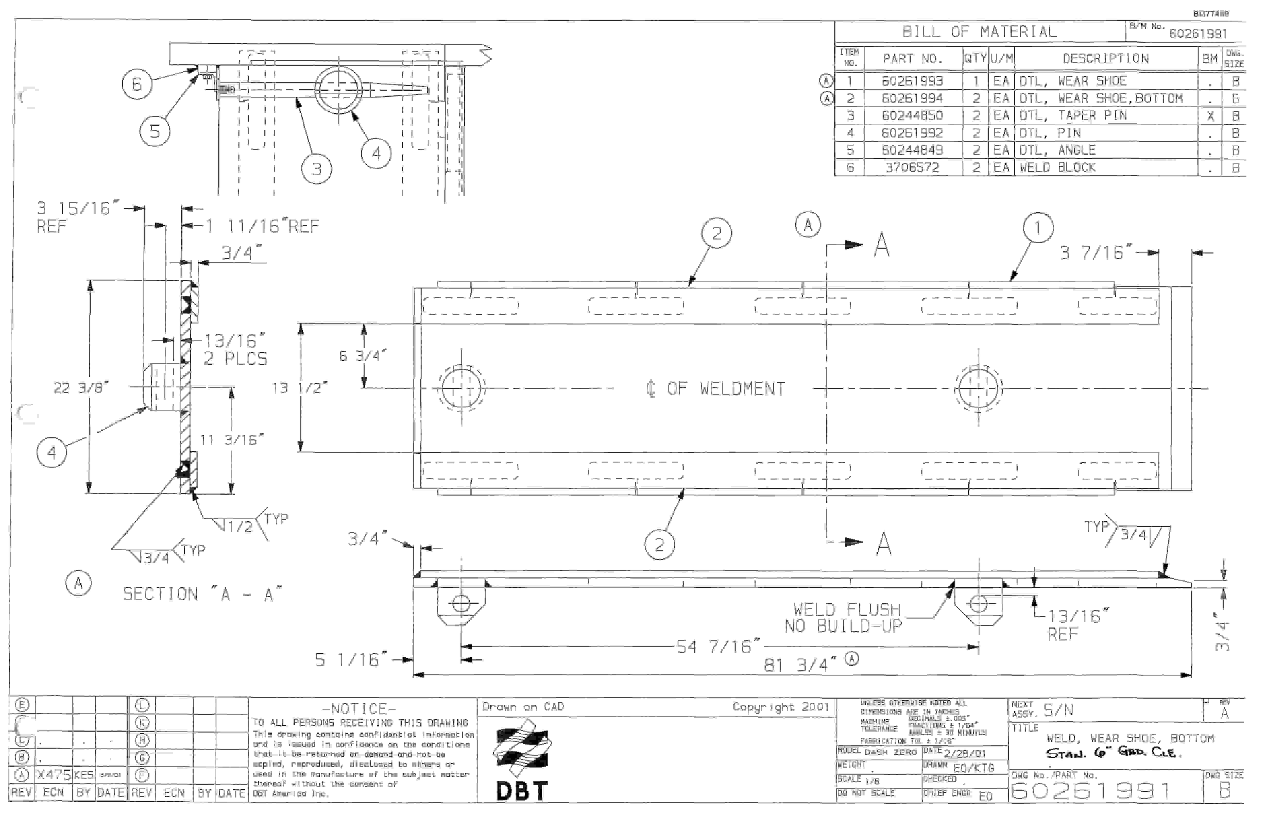 Bucyrus Dash Zero Drum Miner Parts Catalog BI377489-3