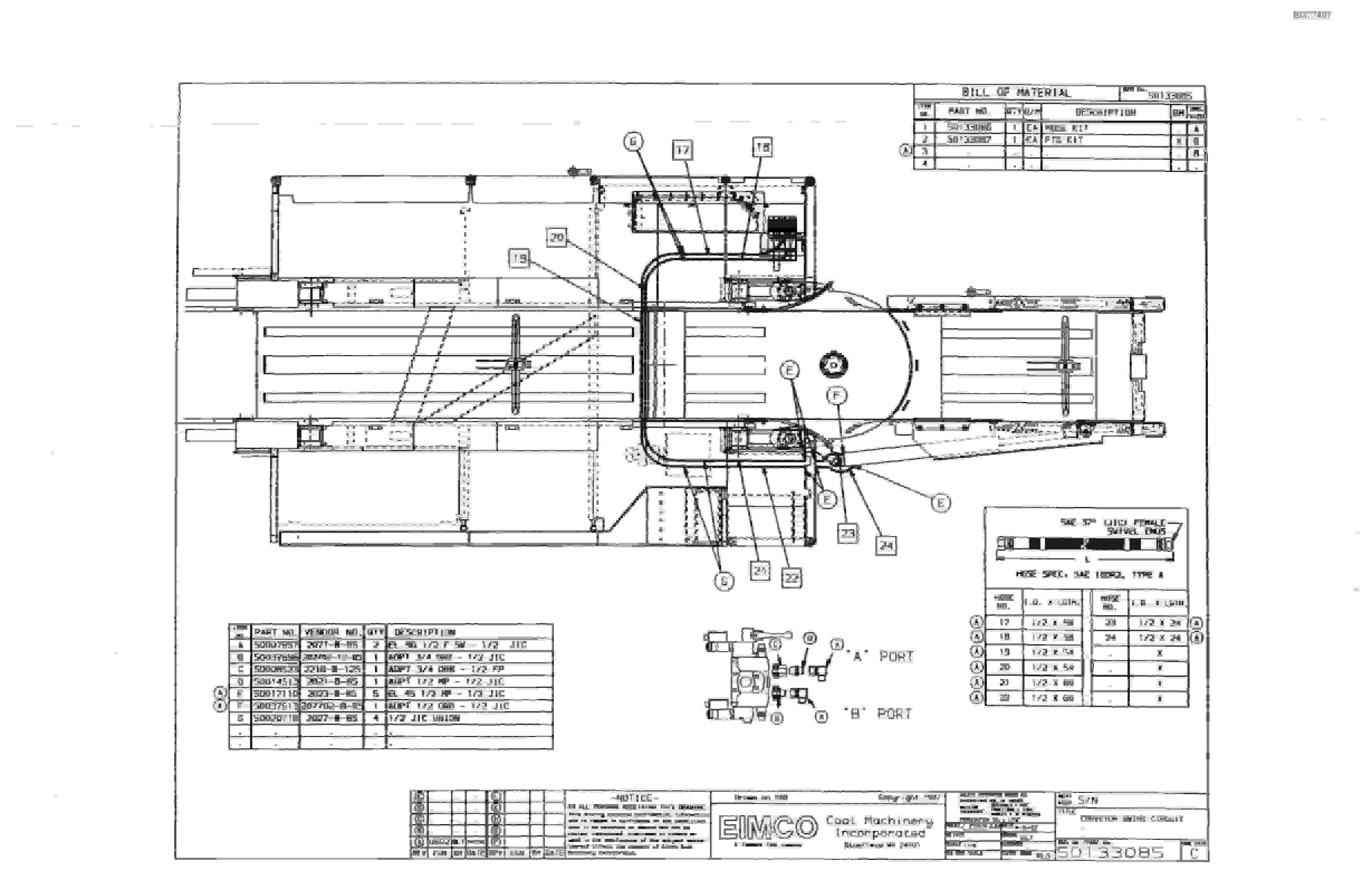 Bucyrus Dash Zero Drum Miner Parts Catalog BI377497-2