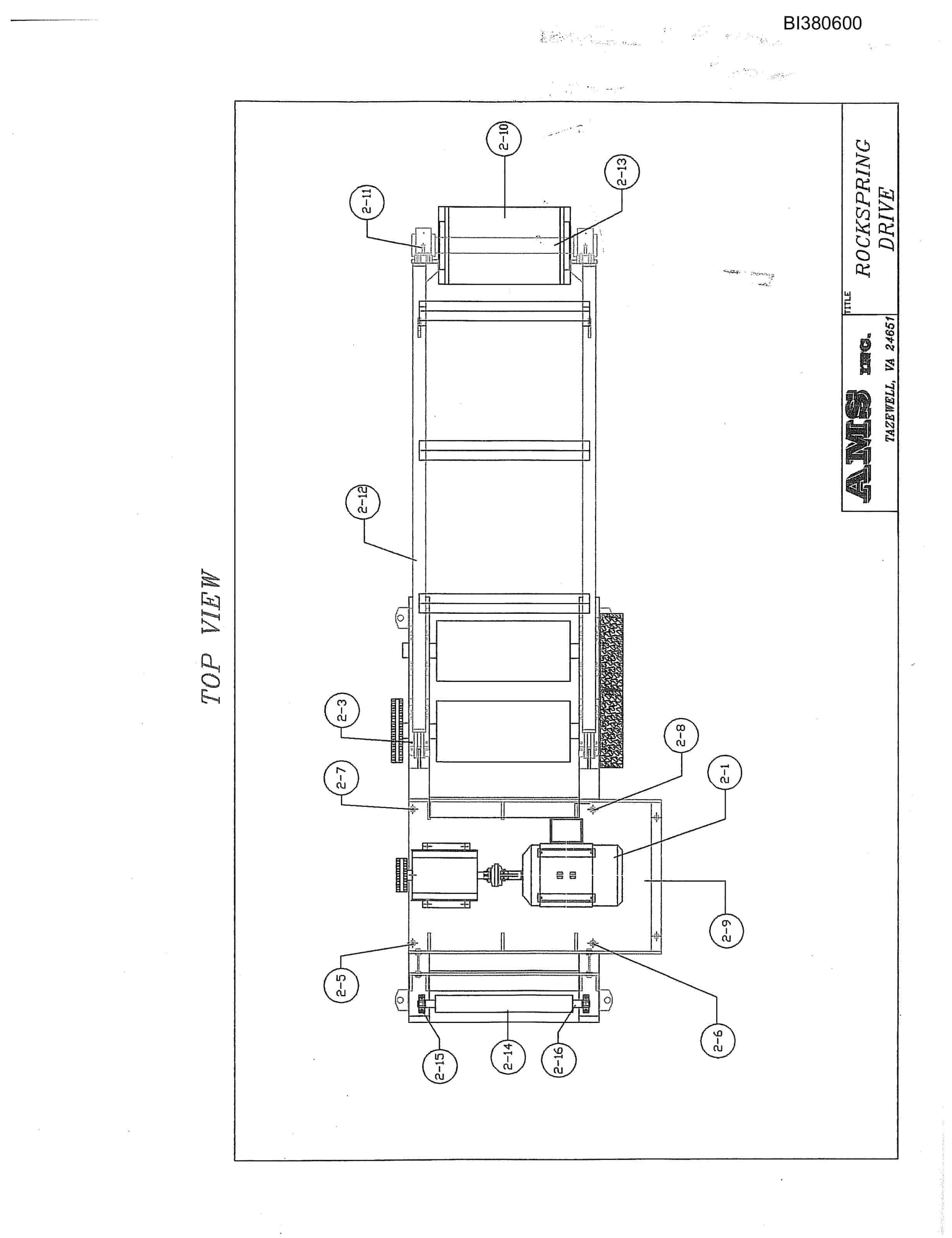 Bucyrus Drive Parts Catalog BI380600-5
