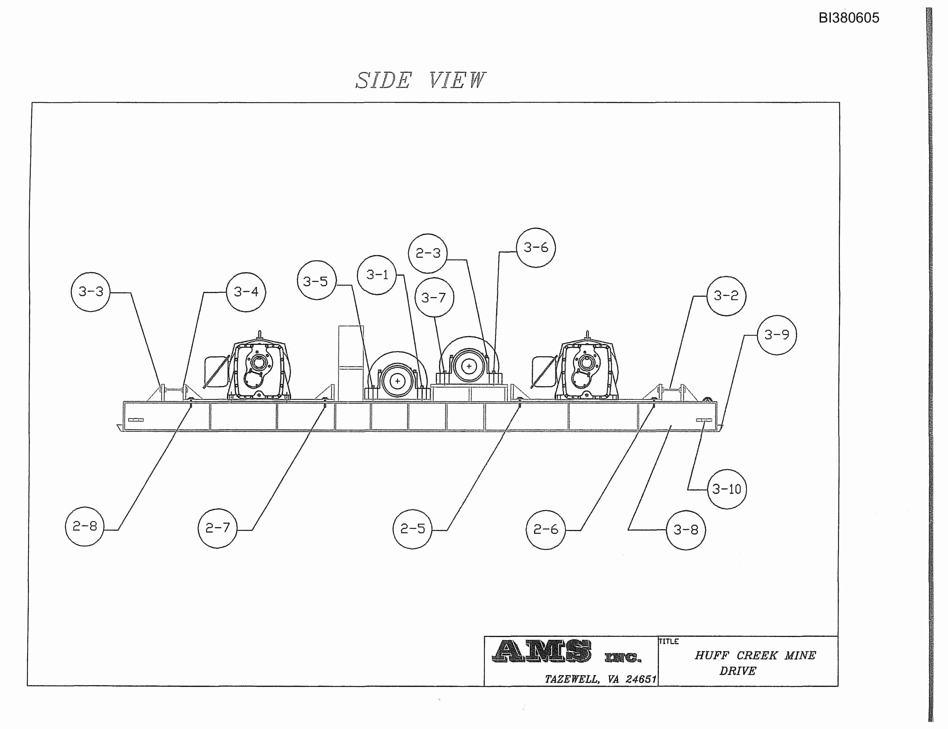 Bucyrus Drive Parts Catalog BI380605-4