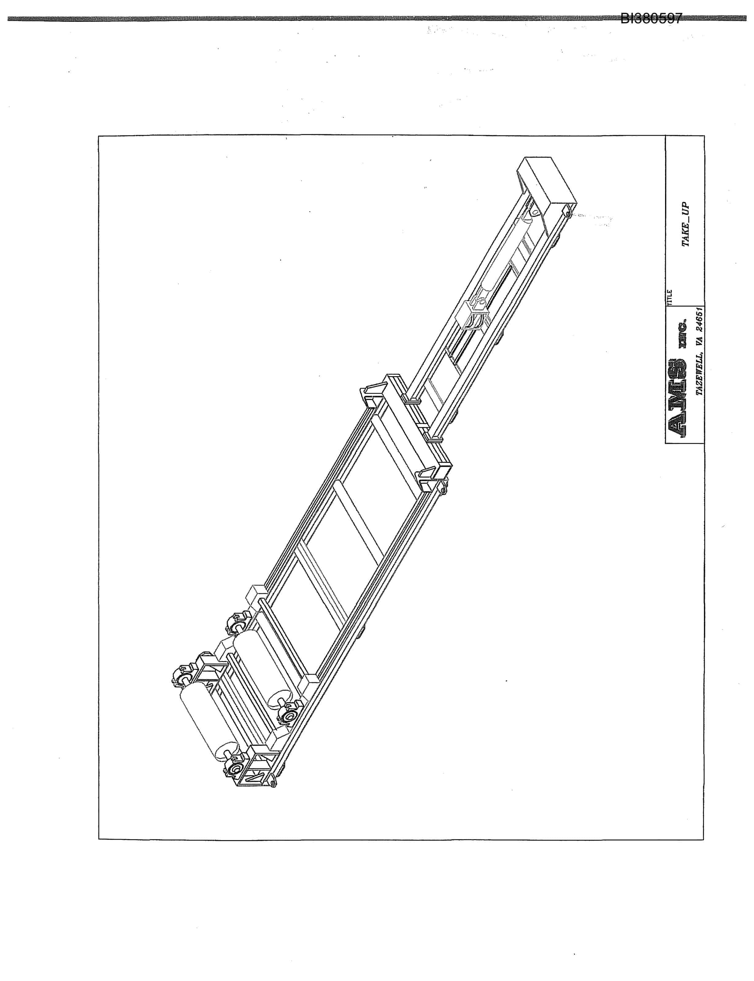 Bucyrus Drive, Take-Up, Tailpiece Parts Catalog BI380597-2