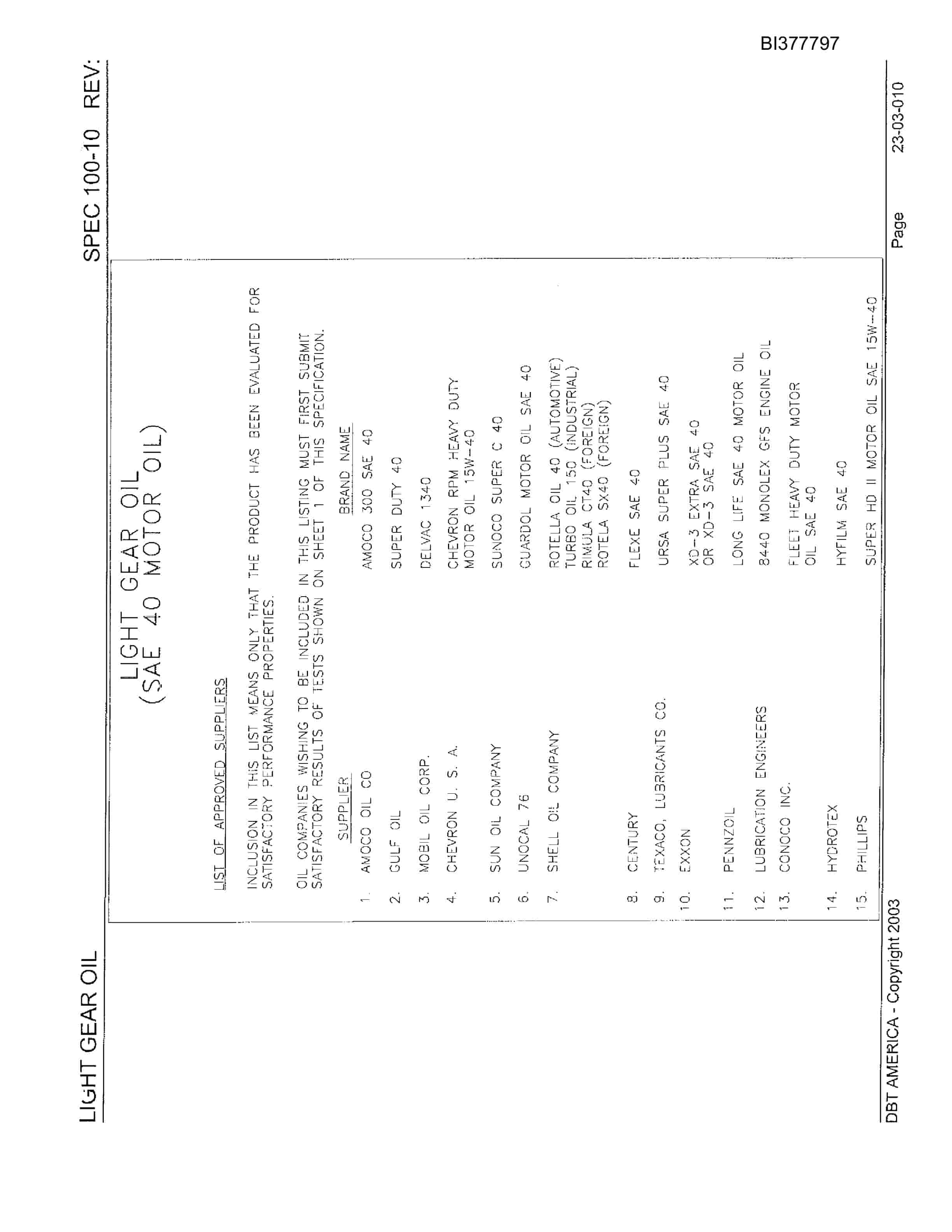 Bucyrus Dugout Mine Parts Catalog BI377797-2