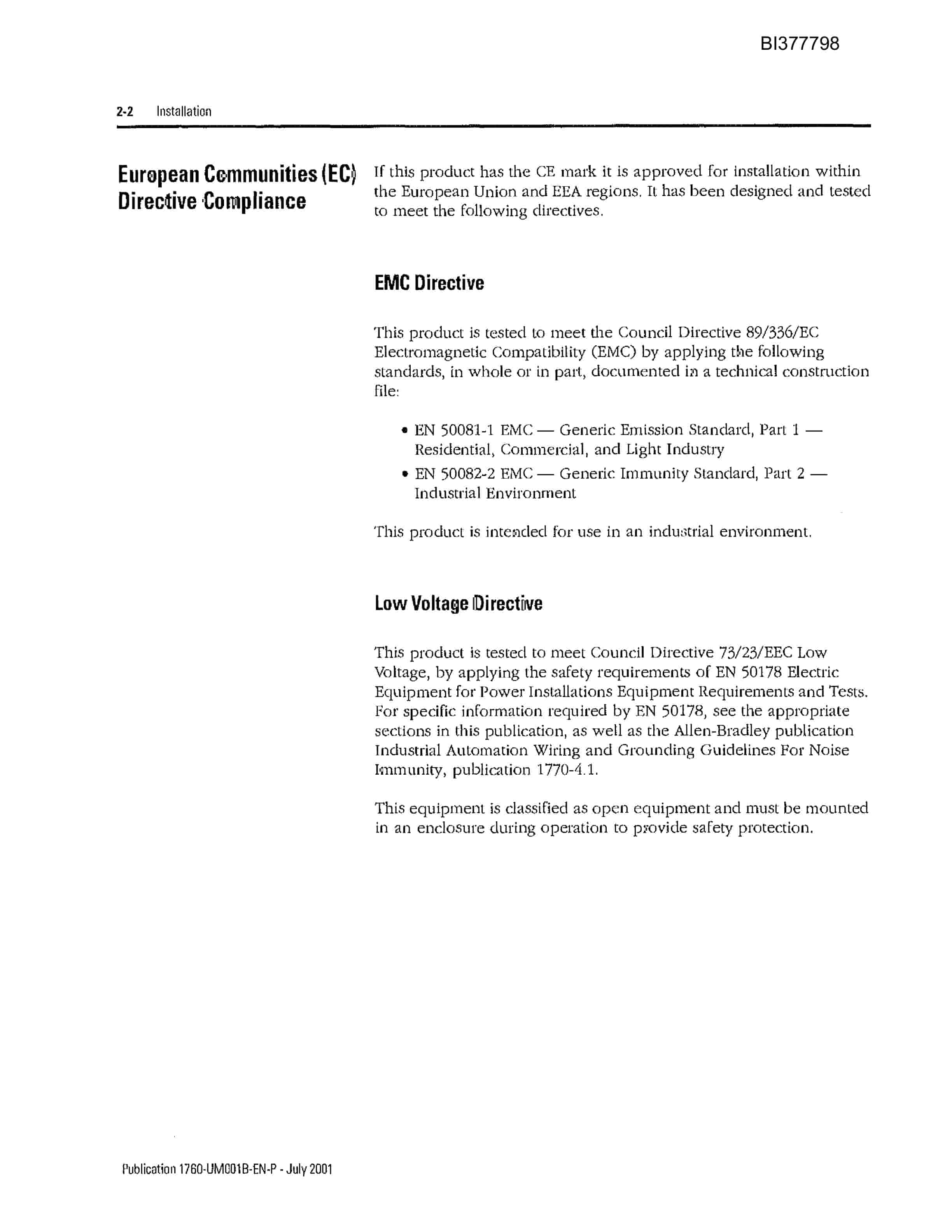 Bucyrus Dugout Mine Parts Catalog BI377798-3