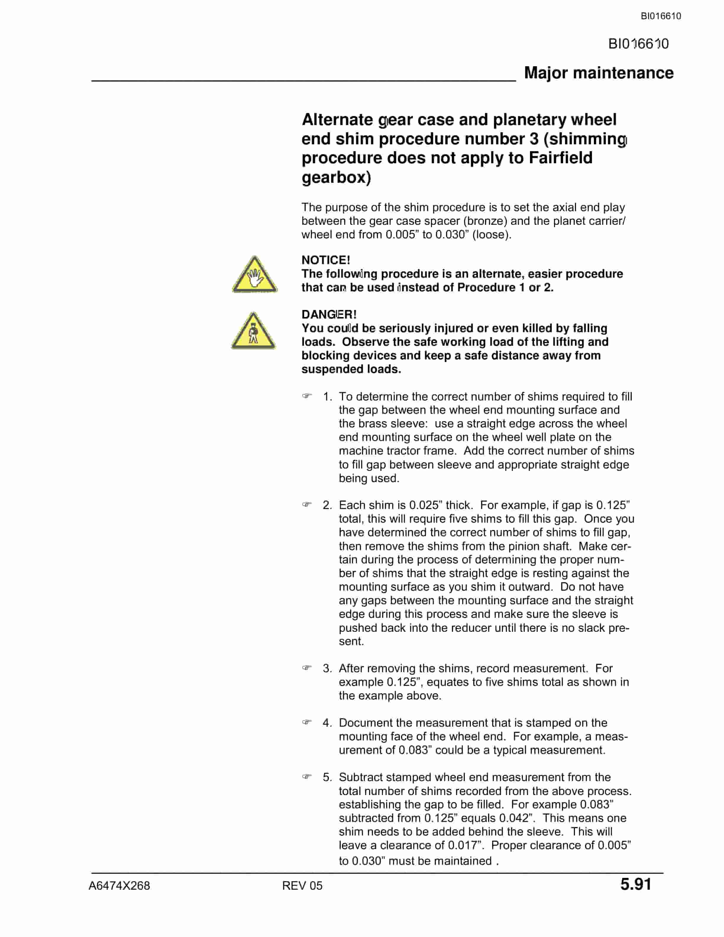 Bucyrus Face Haulage Technical Manual BI016610-4