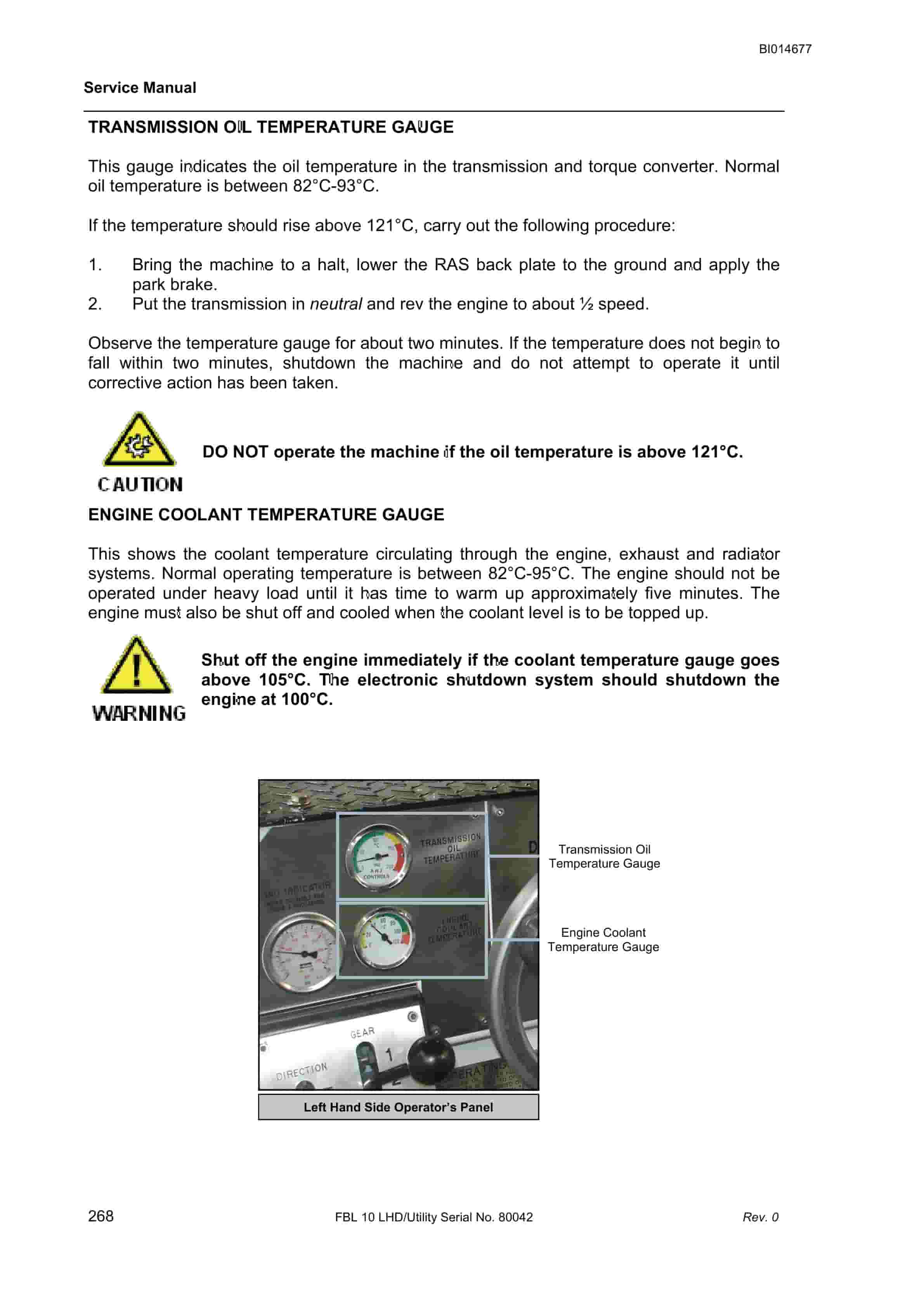 Bucyrus FBL-10 LHD - Utility Service Manual BI014677 5 Bucyrus FBL-10 LHD - Utility Service Manual BI014677 - Image 5