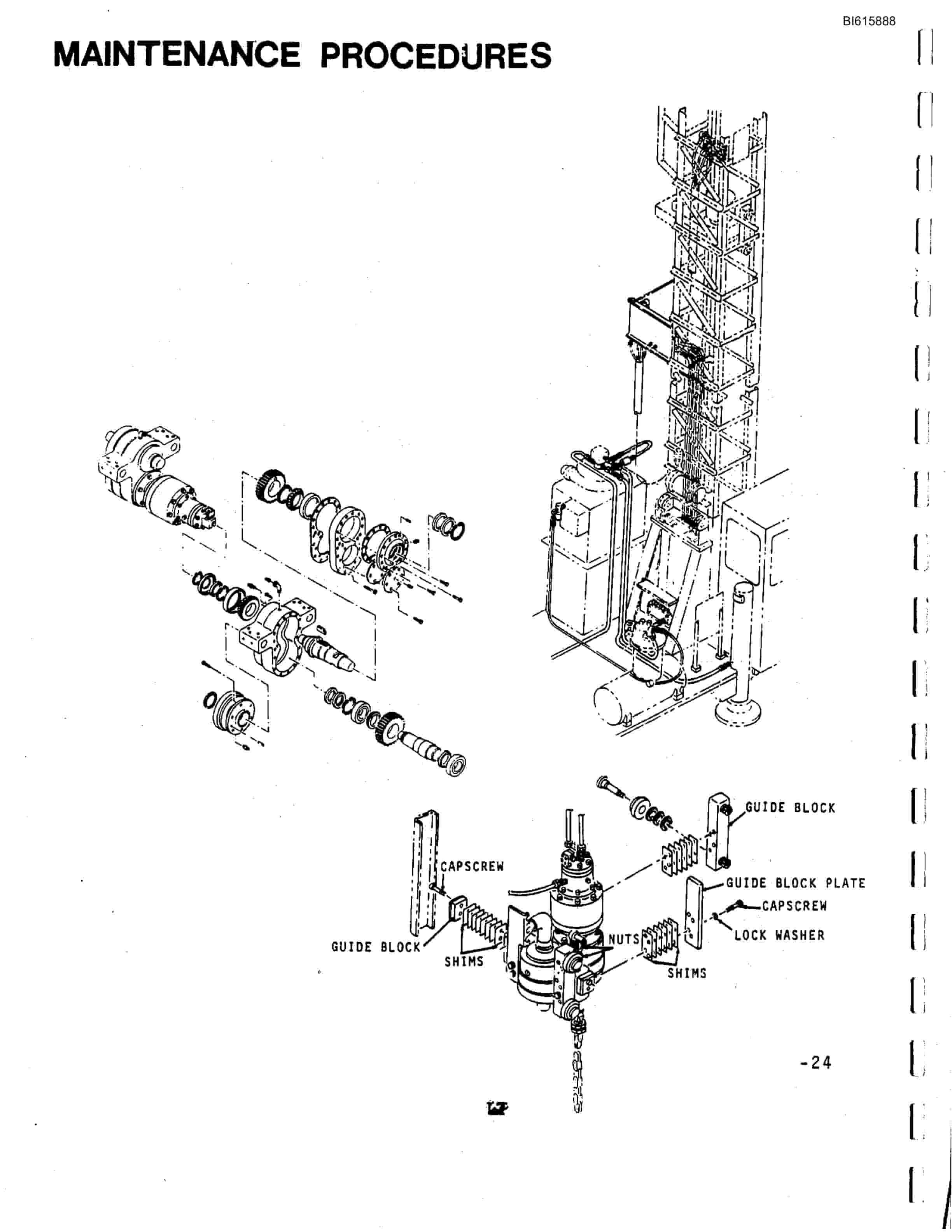 Bucyrus GD-25, GD-35C Rotary Blasthole Drill Technical Manual BI615888-3
