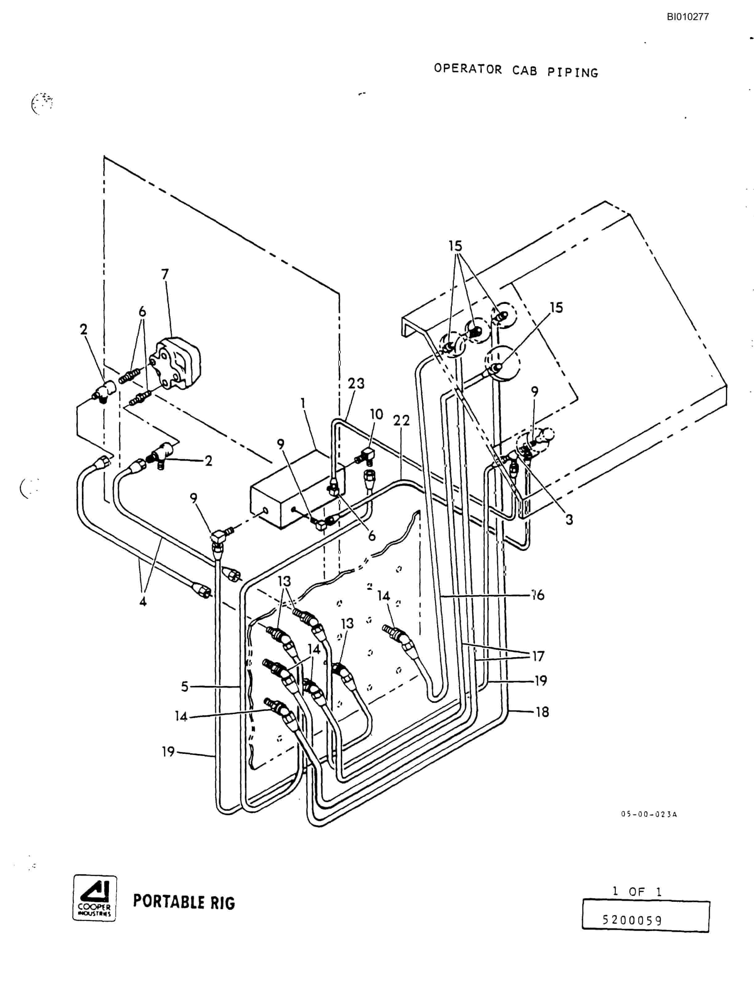 Bucyrus GD45C Rotary Blasthole Drill Parts Catalog BI010277-3