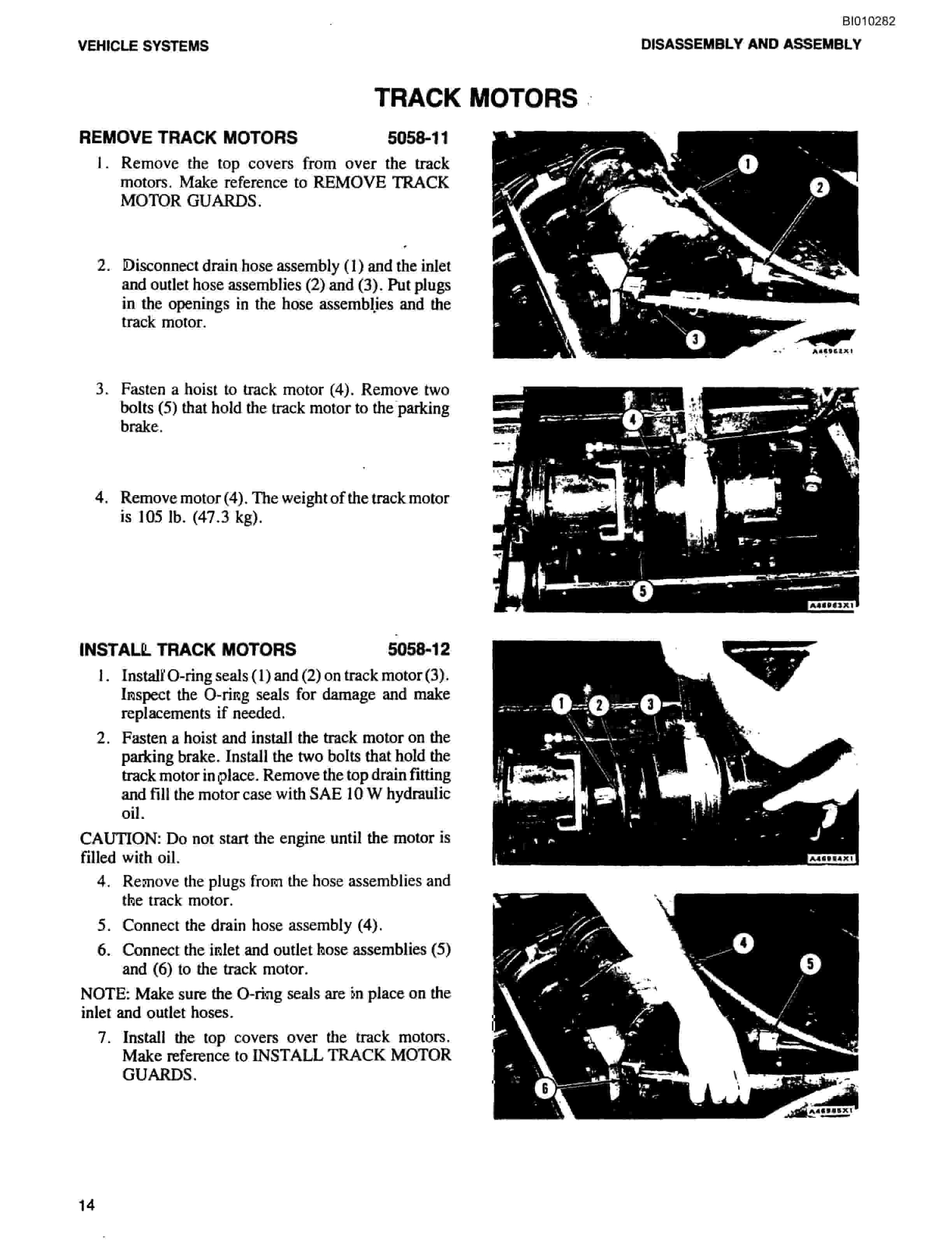 Bucyrus GDC1HP High Pressure Rotary Blasthole Drill Parts Catalog BI010282-4