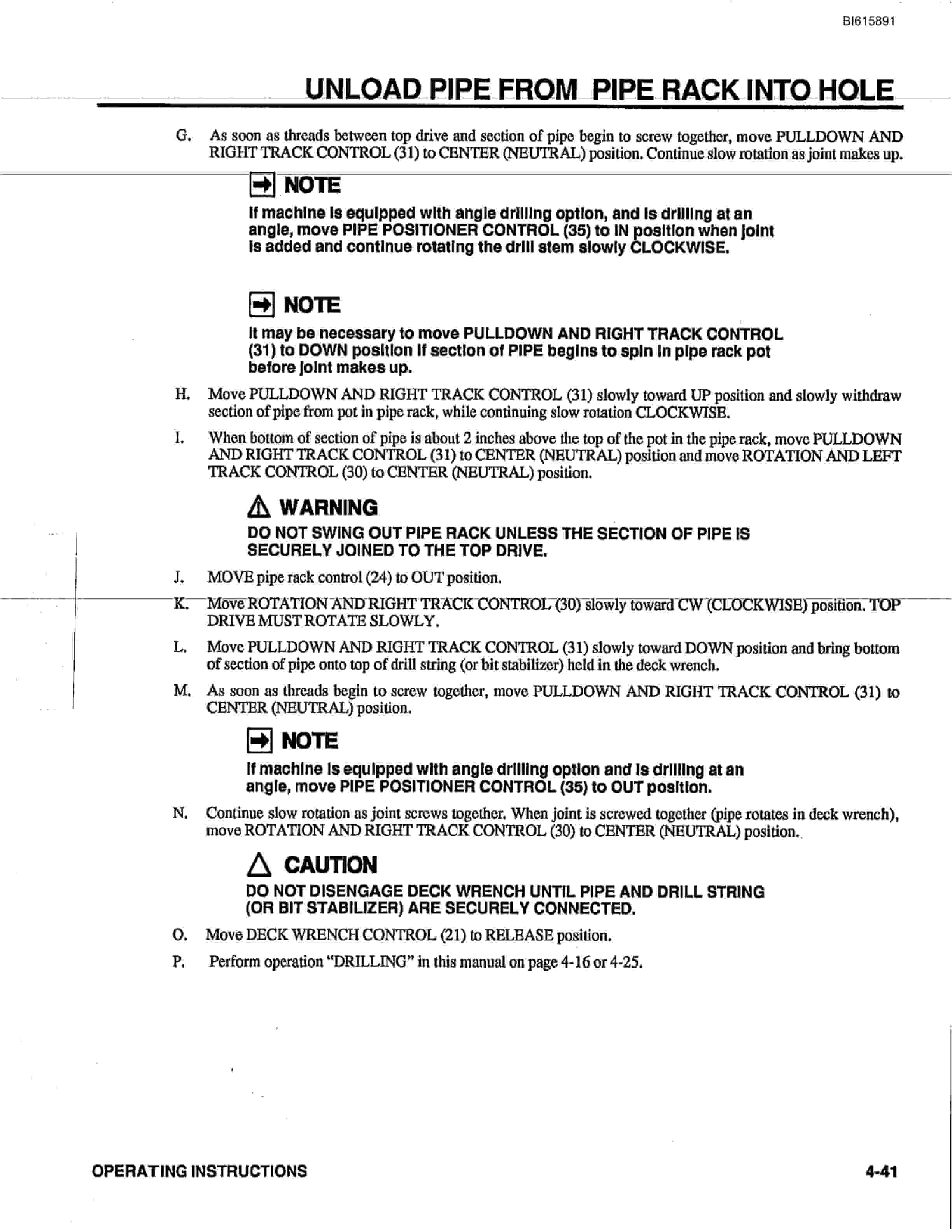 Bucyrus GDC2HP Rotary Blasthole Drill Technical Manual BI615891-5
