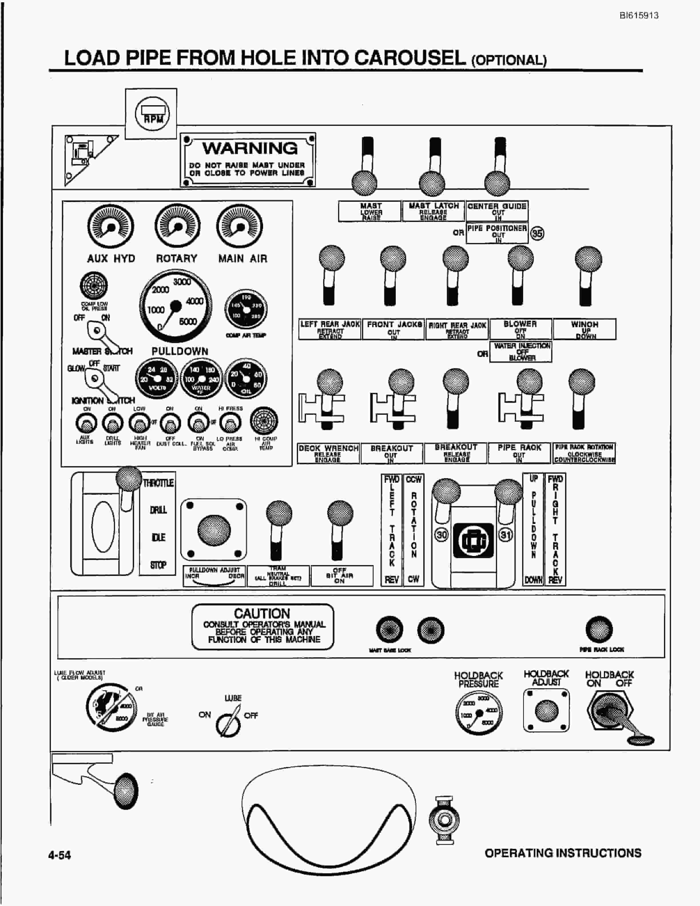 Bucyrus GDCHP Rotary Blasthole Drill Technical Manual BI615913-5