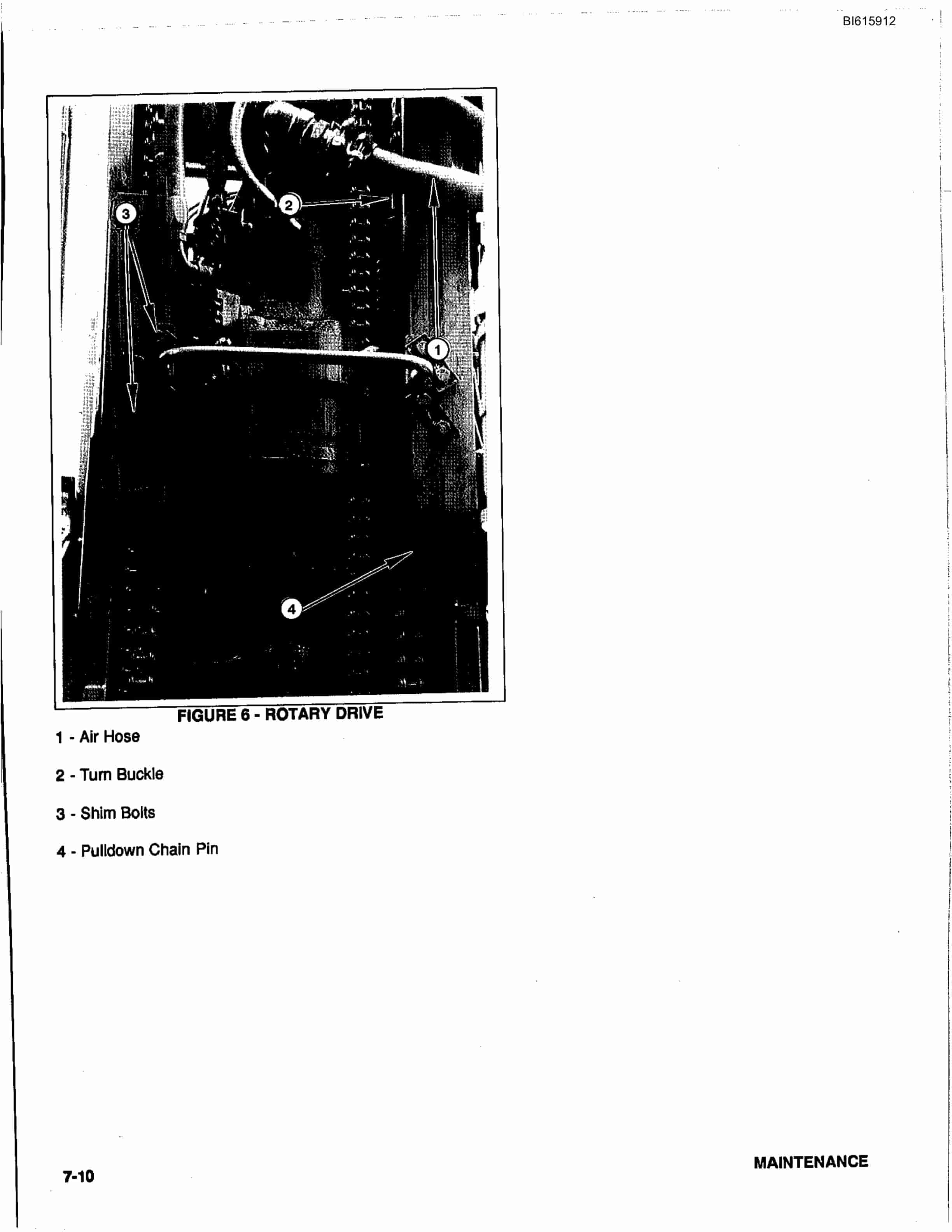 Bucyrus GDCHP Rotary Blasthole Rig Technical Manual BI615912-3