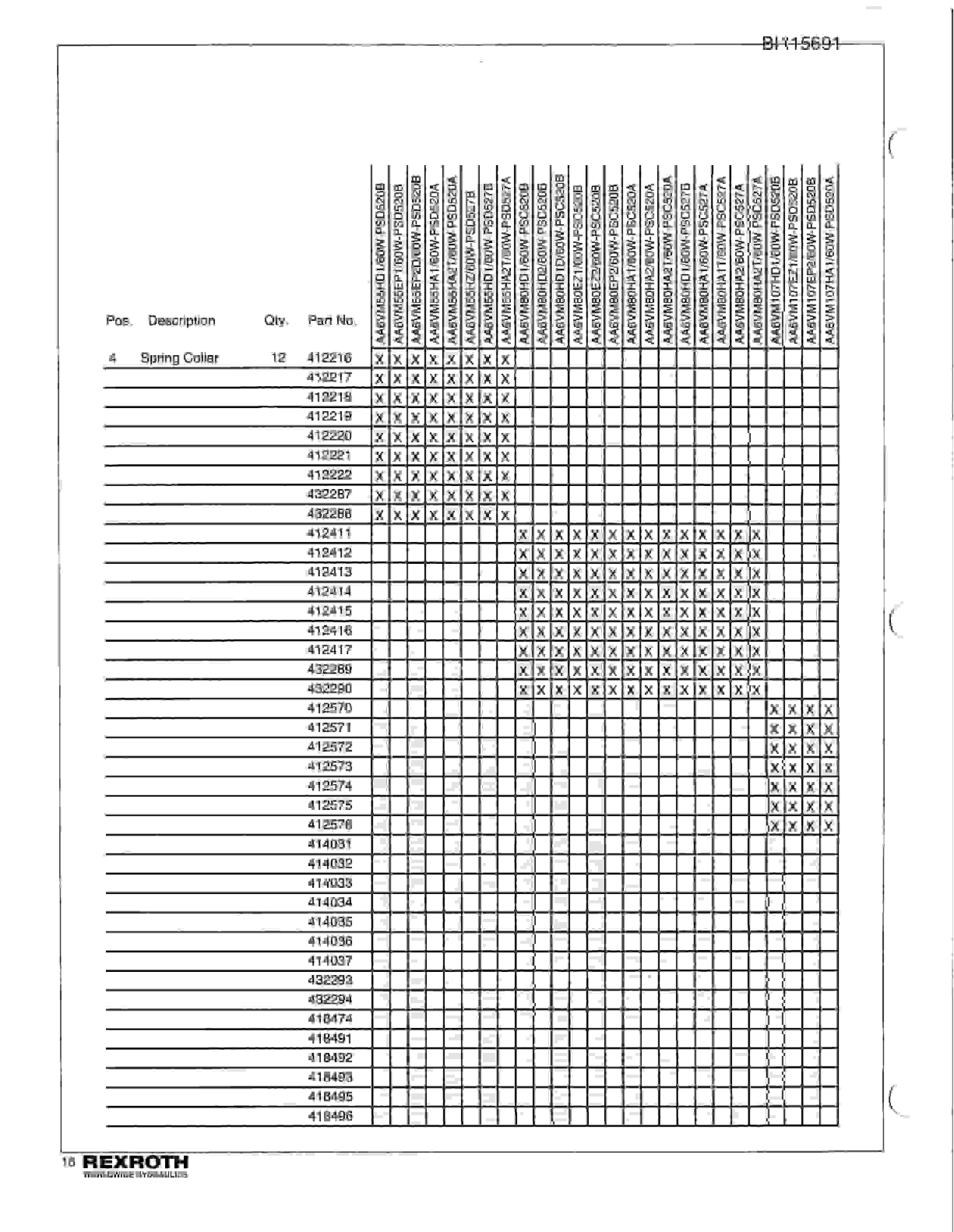 Bucyrus GDCJ Rotary Blasthole Drill Parts Catalog BI115691-4