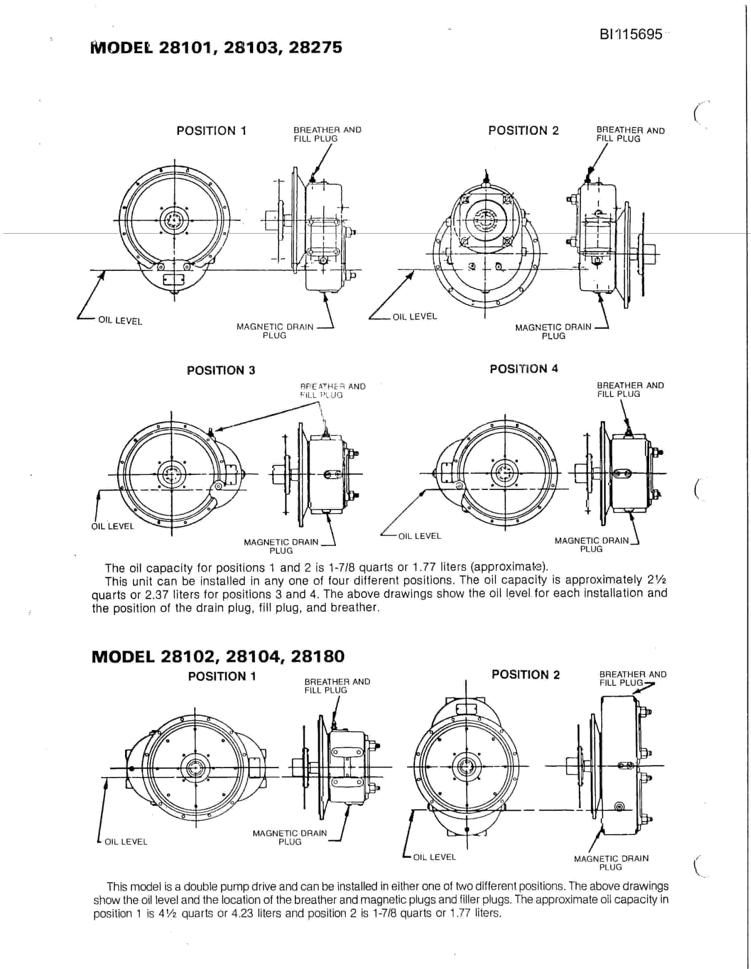 Bucyrus GDCM Rotary Blasthole Drill Parts Catalog BI115695-2