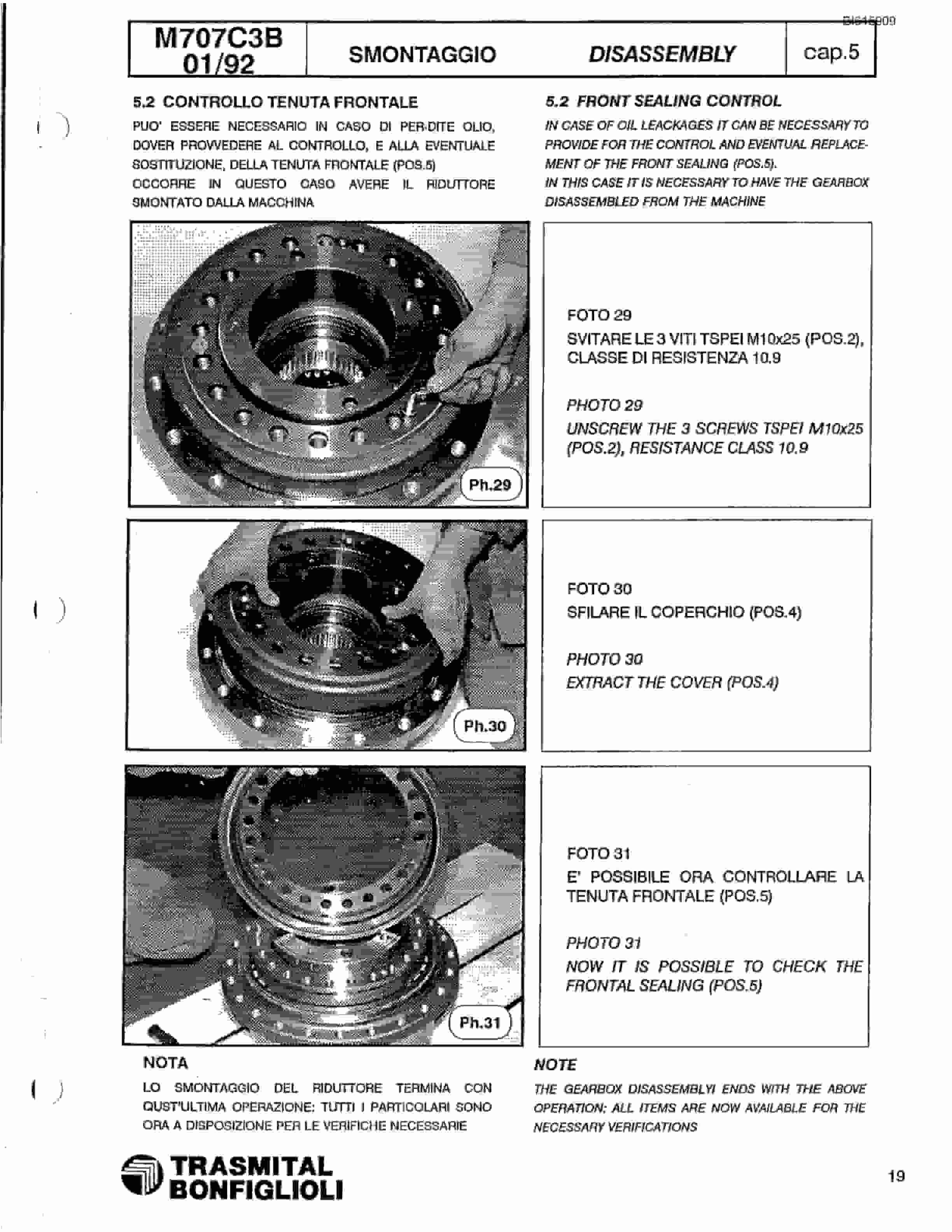 Bucyrus GDCM Rotary Blasthole Drill Technical Manual BI615909-2