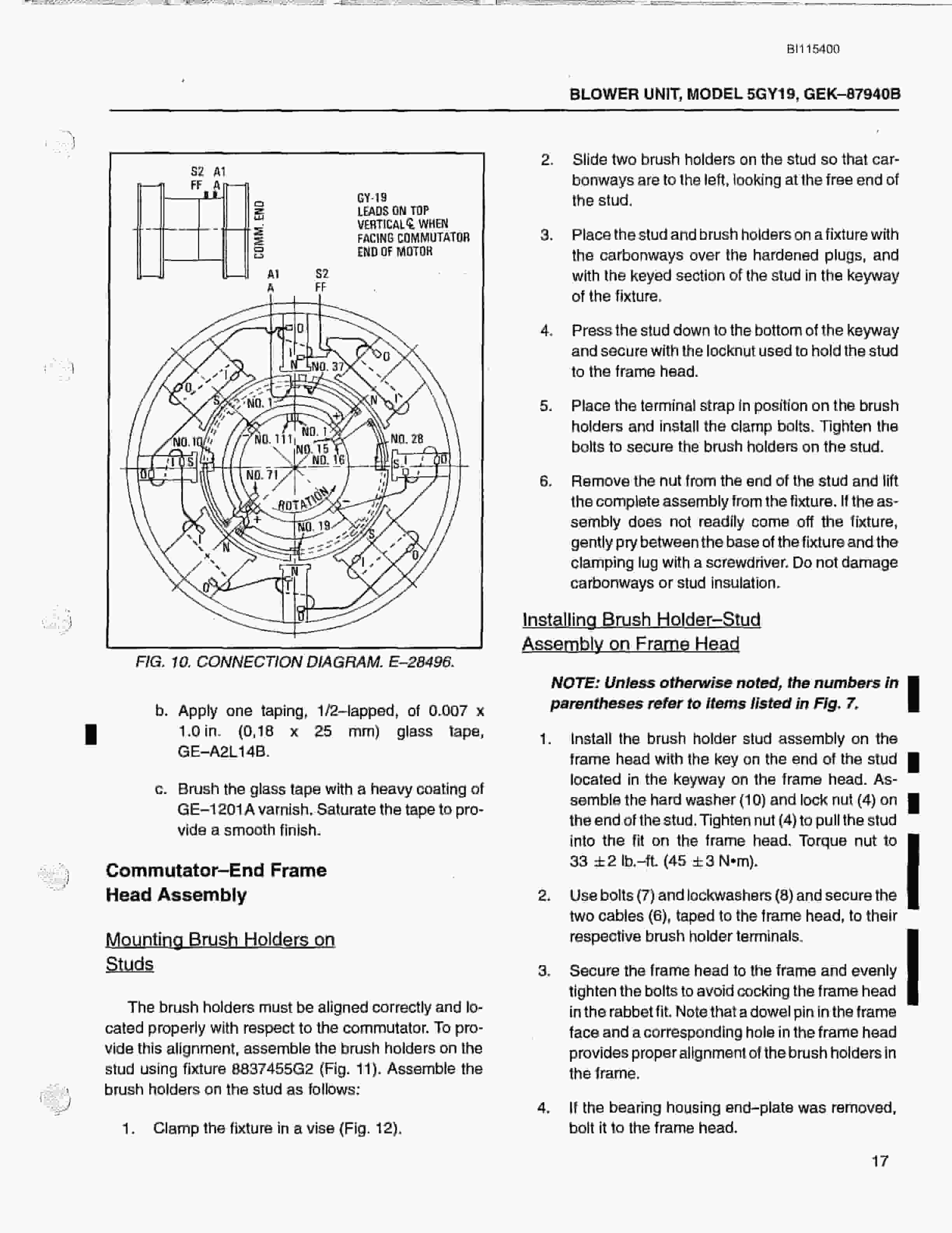 Bucyrus GKE-91649-8 Technical Manual BI115400-3