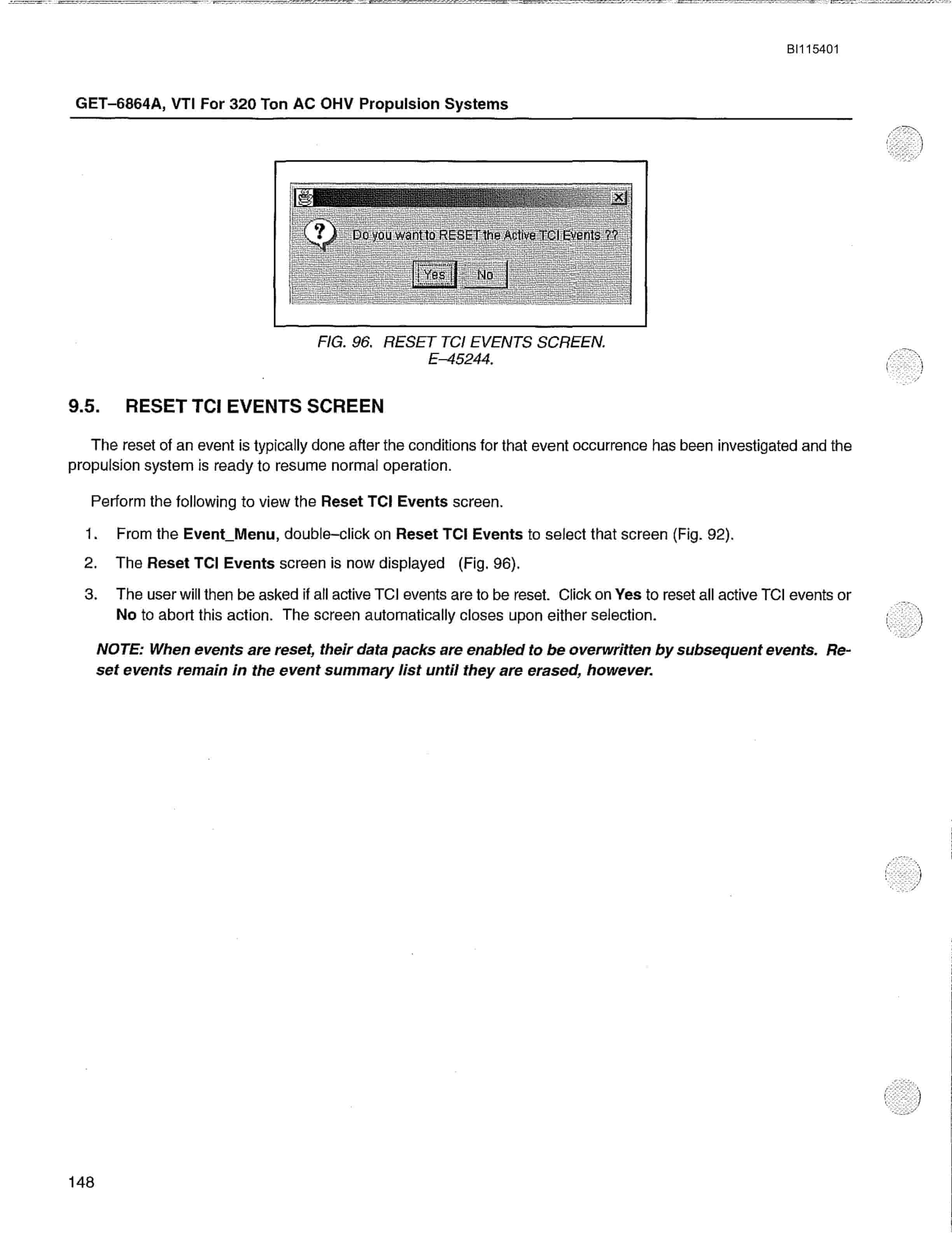 Bucyrus GKE-91724-9 Technical Manual BI115401-2