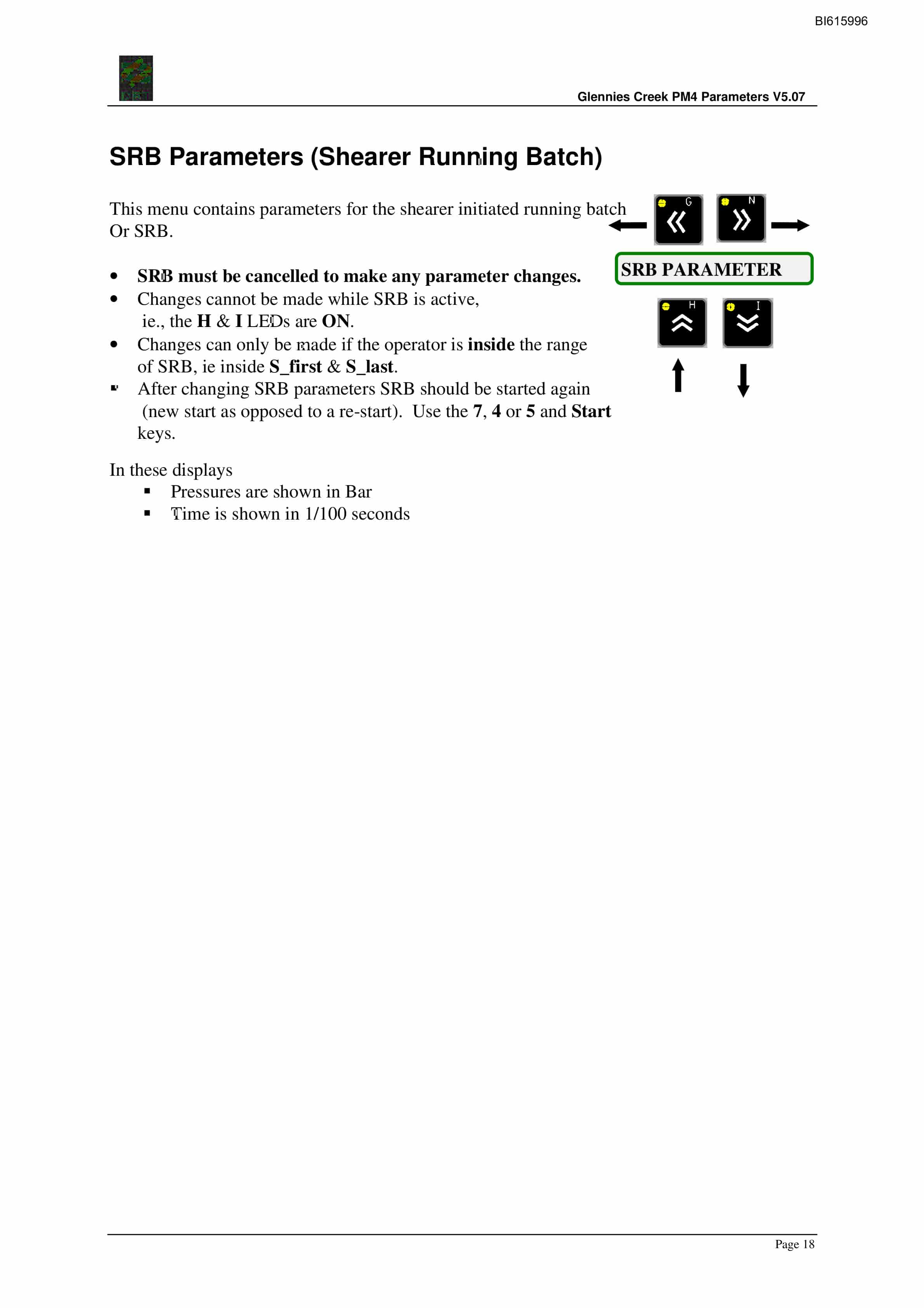 Bucyrus Glennies Creek PM4 V5.07 Technical Manual BI615996-4