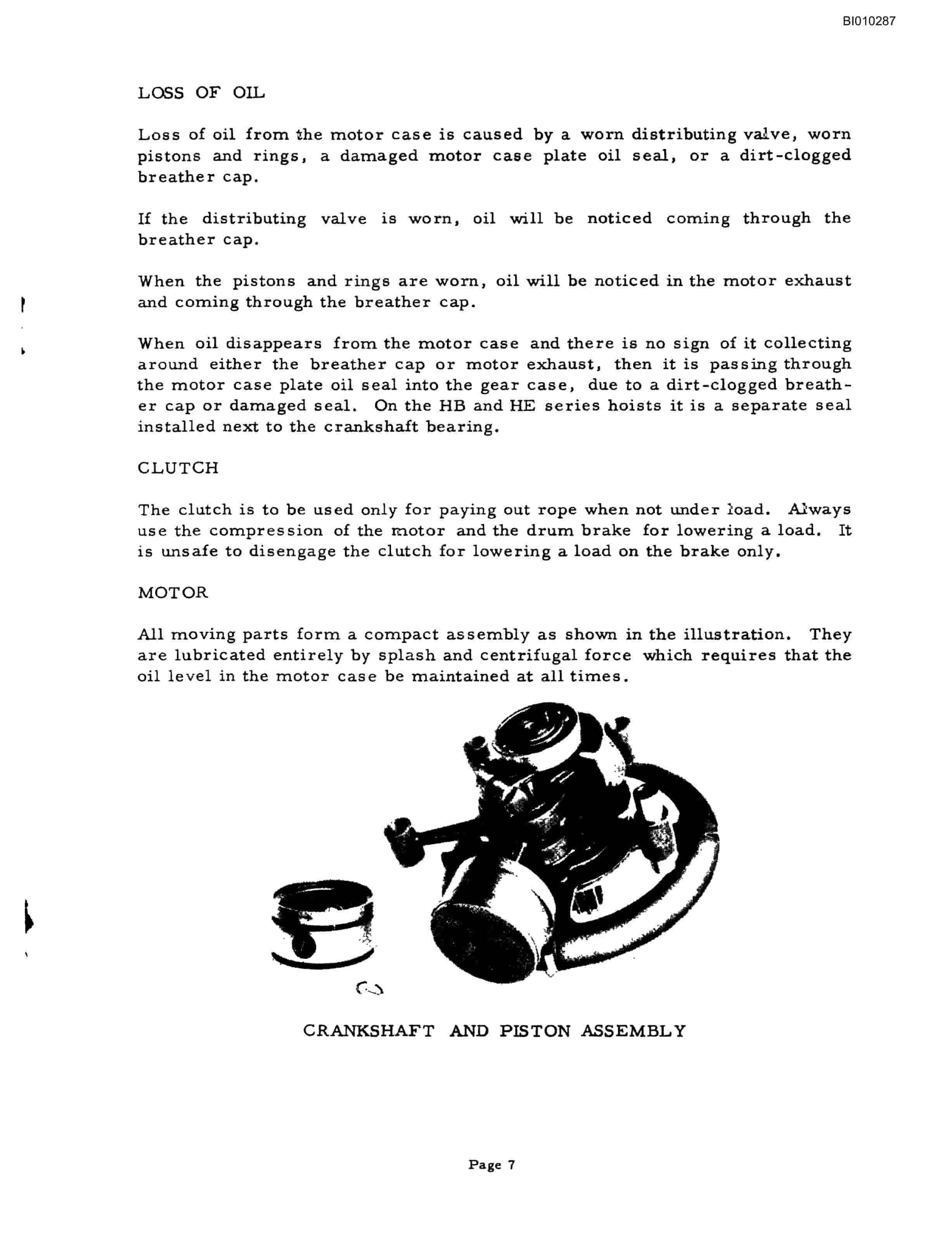 Bucyrus HDC-E Parts Catalog BI010287-5
