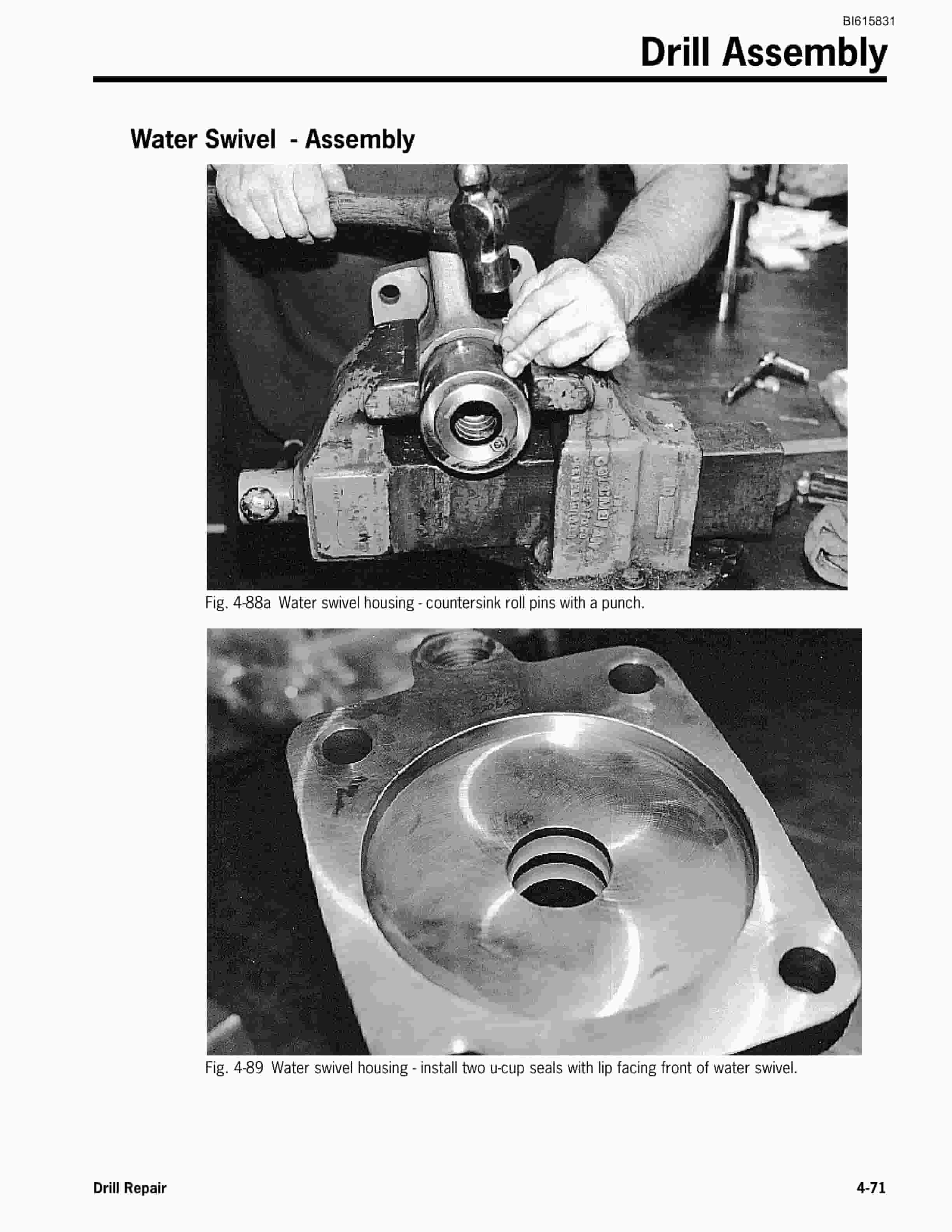 Bucyrus HPRH-C, HPRH-D Hydraulic Rock Drill Technical Manual BI615831-5