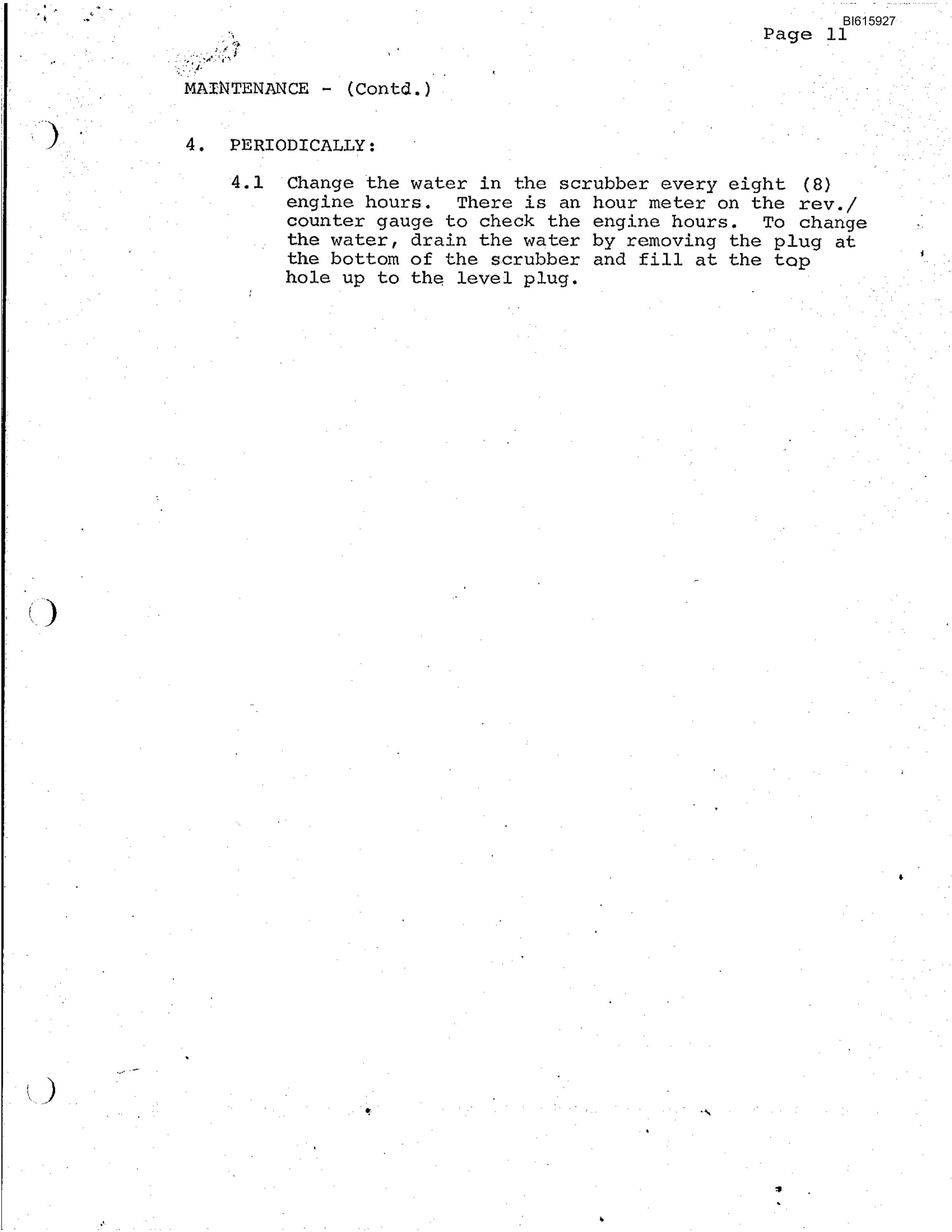 Bucyrus JB549 Technical Manual BI615927-4