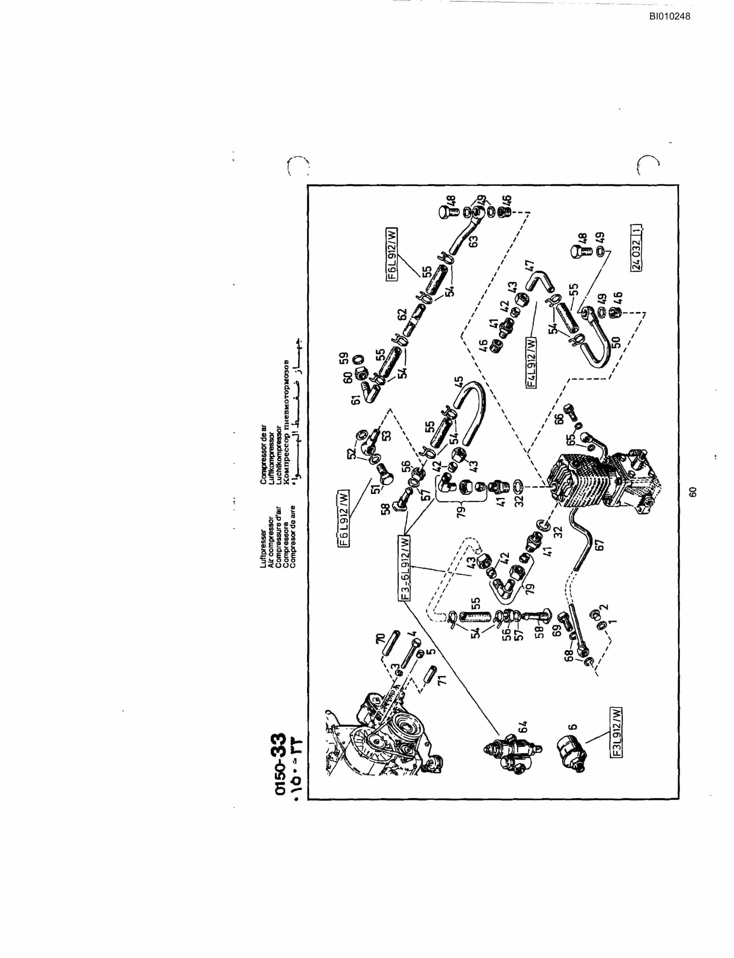 Bucyrus Jumbo 890 Modified Diesel Minibore Parts Catalog BI010248-4
