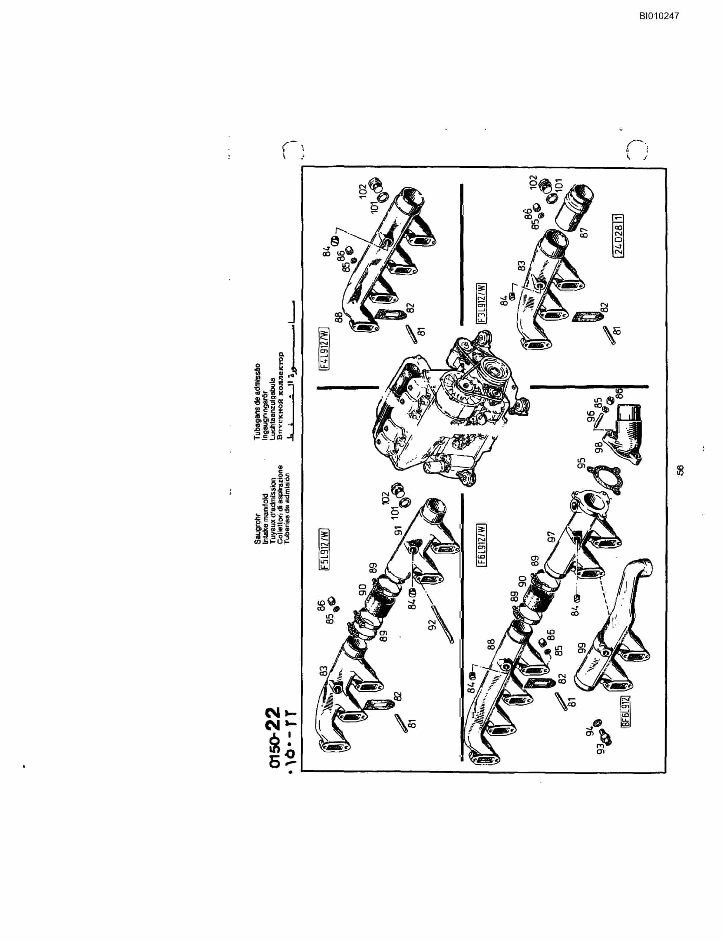 Bucyrus Jumbo 893 Diesel Mini Ring Drill Parts Catalog BI010247-3