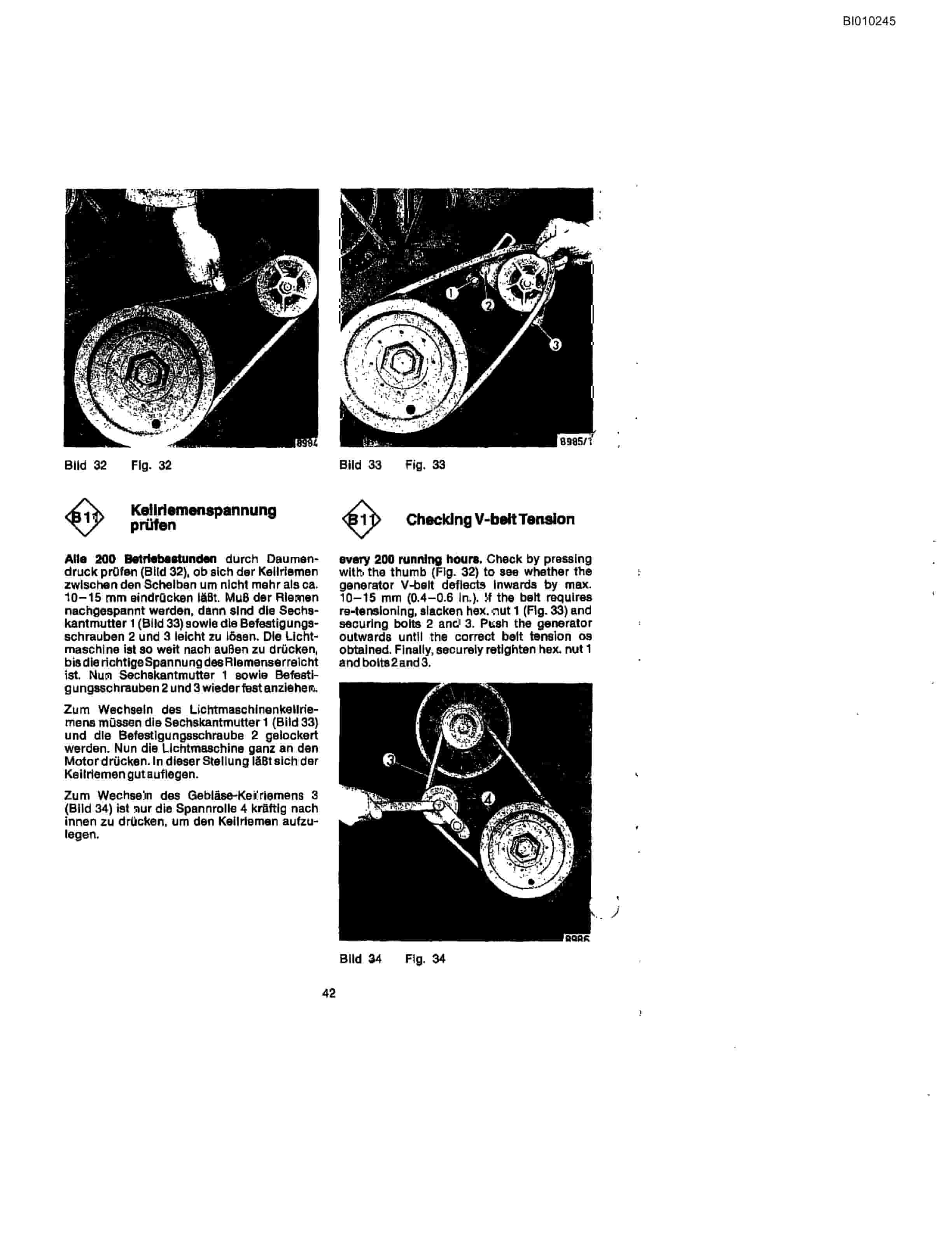 Bucyrus Jumbo 897 Universal III Roof Bolter Parts Catalog BI010245-5