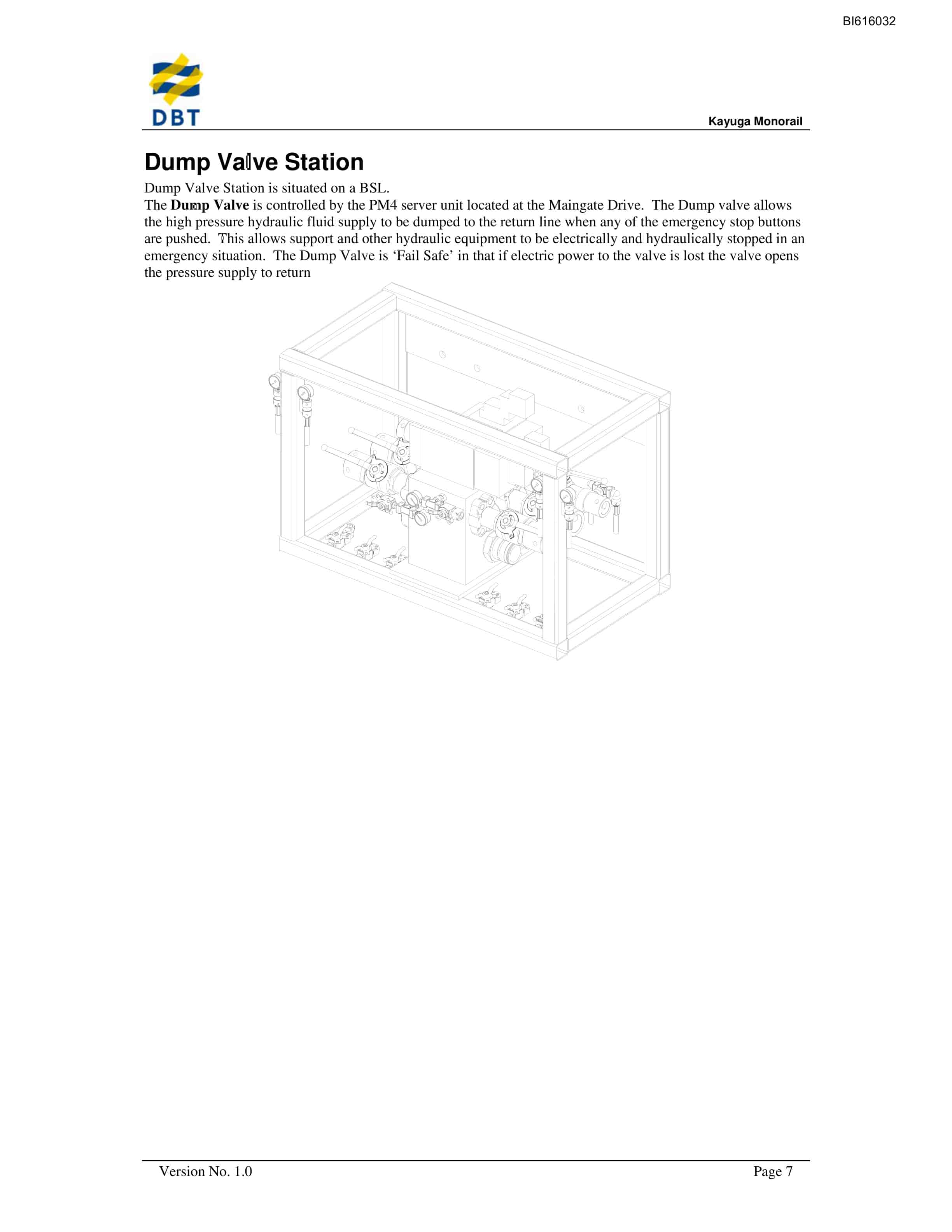 Bucyrus Kayuga Monorail Technical Manual BI616032-2