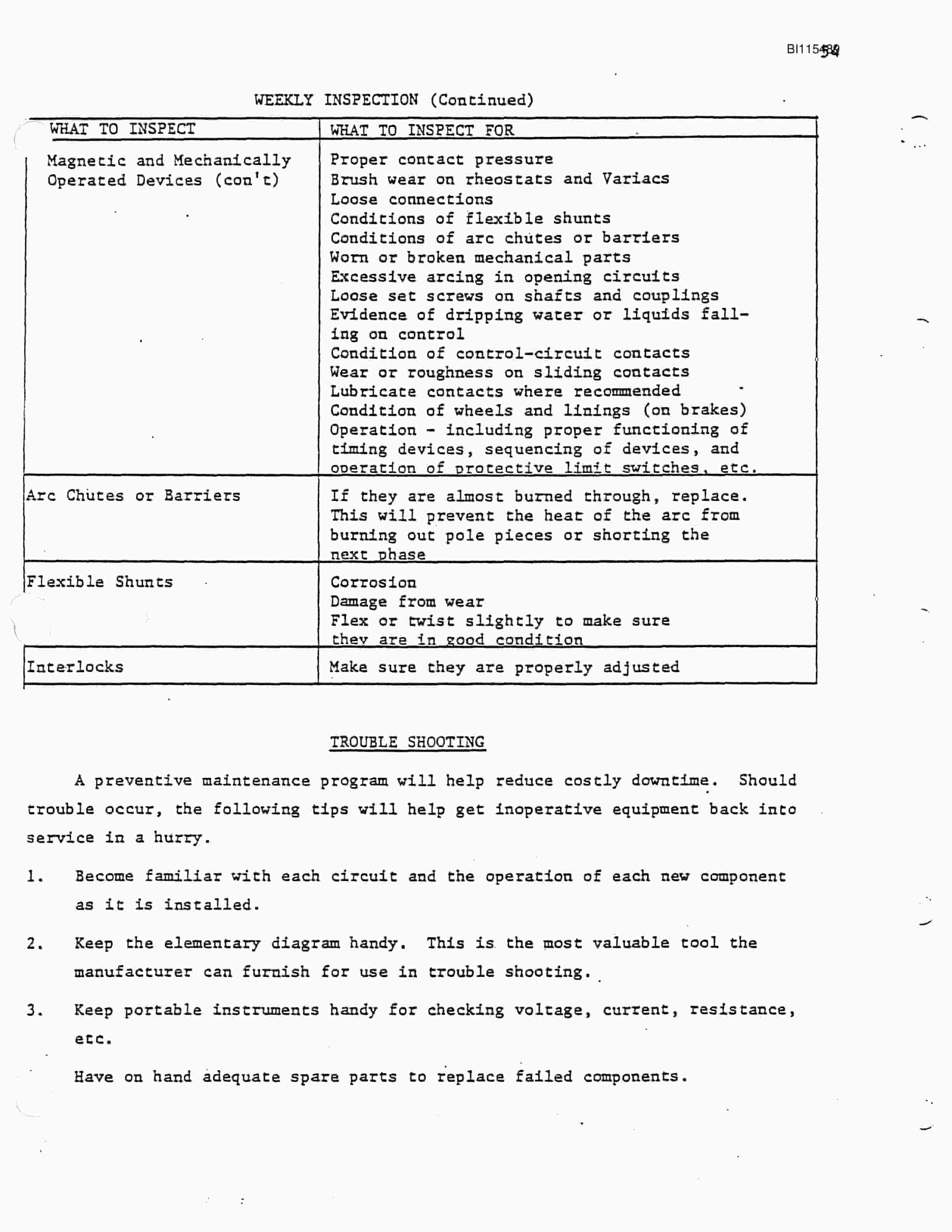 Bucyrus Large Walking Draglines Technical Manual BI115489-5