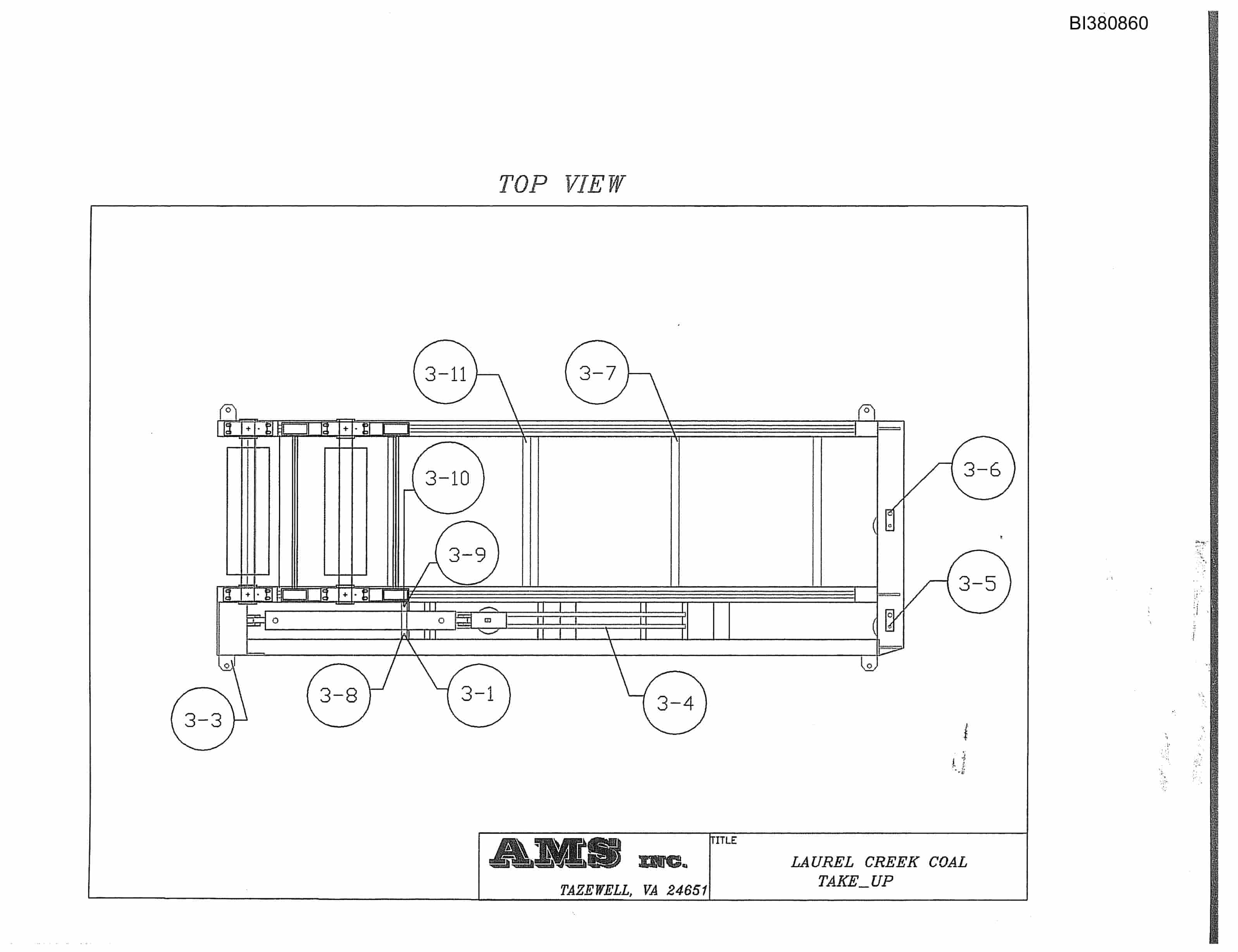 Bucyrus Laurel Creek Coal Parts Catalog BI380860-4