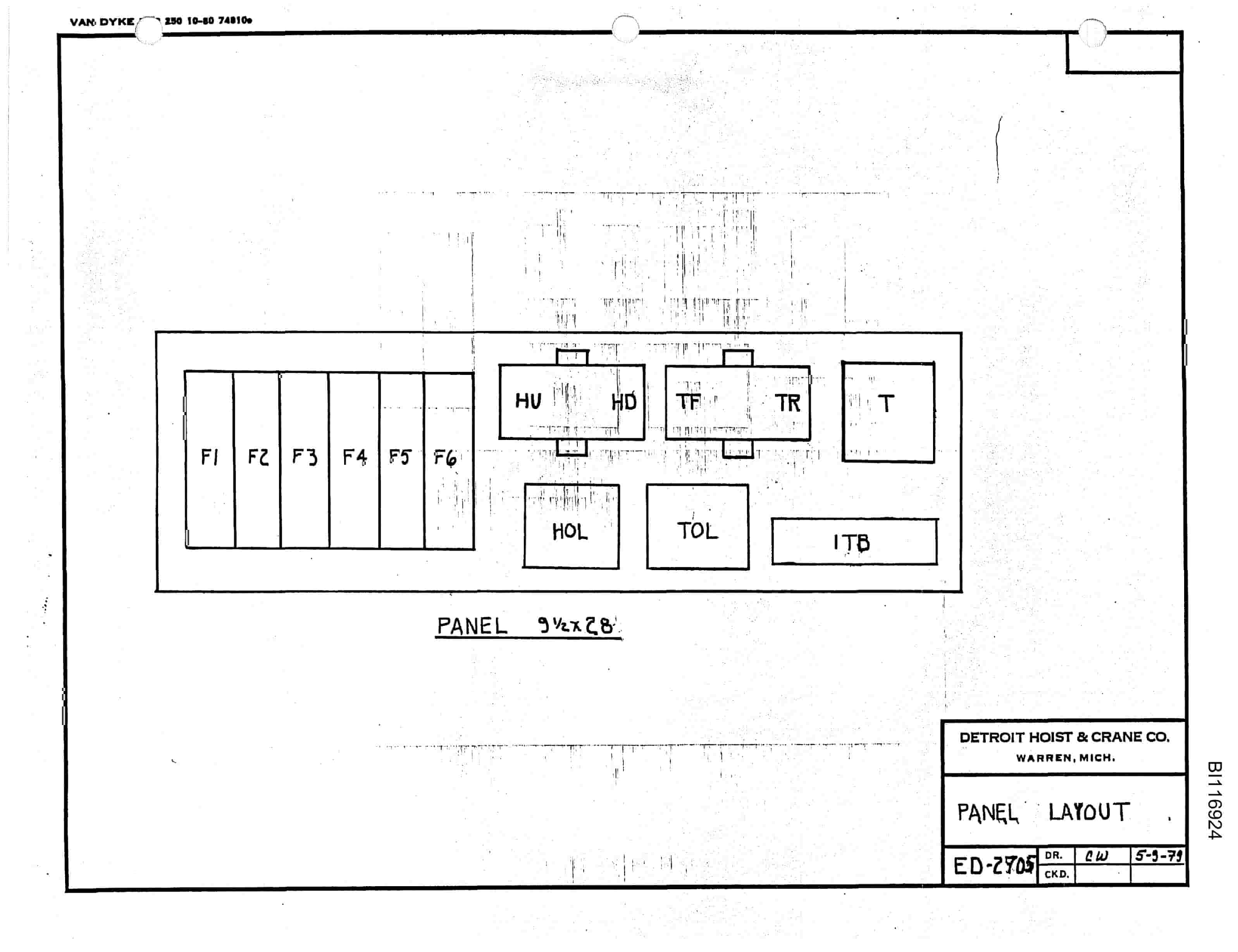 Bucyrus M15XLL Type M Hoist Parts Catalog BI116924-1-4